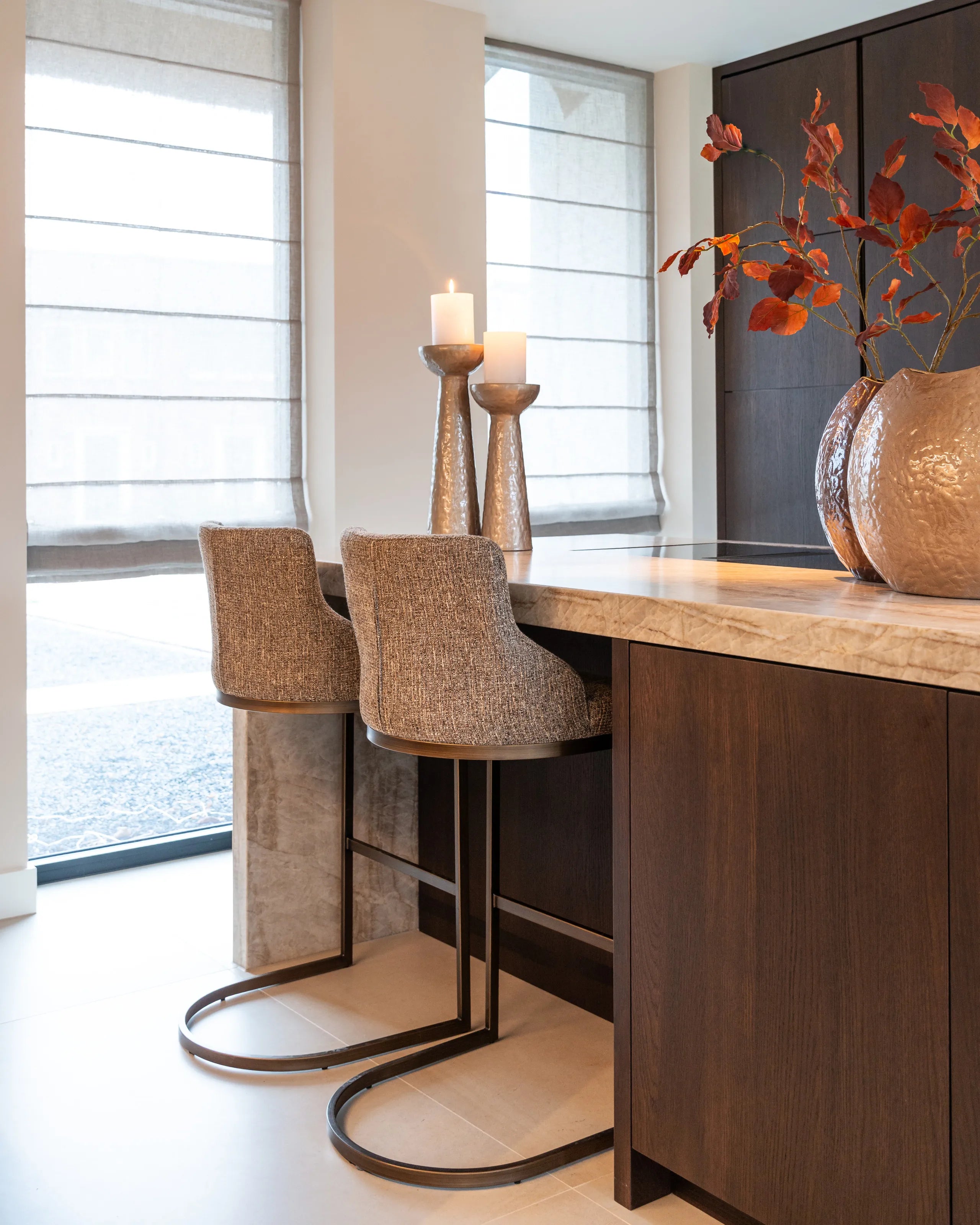 Richmond Interiors Jaya Beige Vase