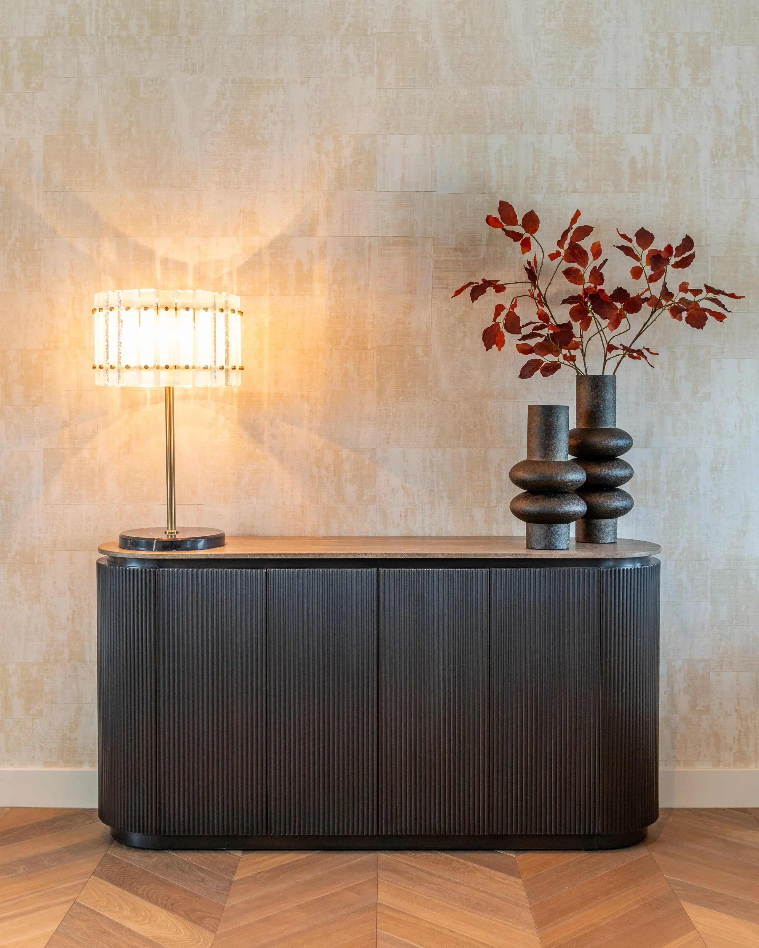 Richmond Interiors Felina Bronze Table Lamp