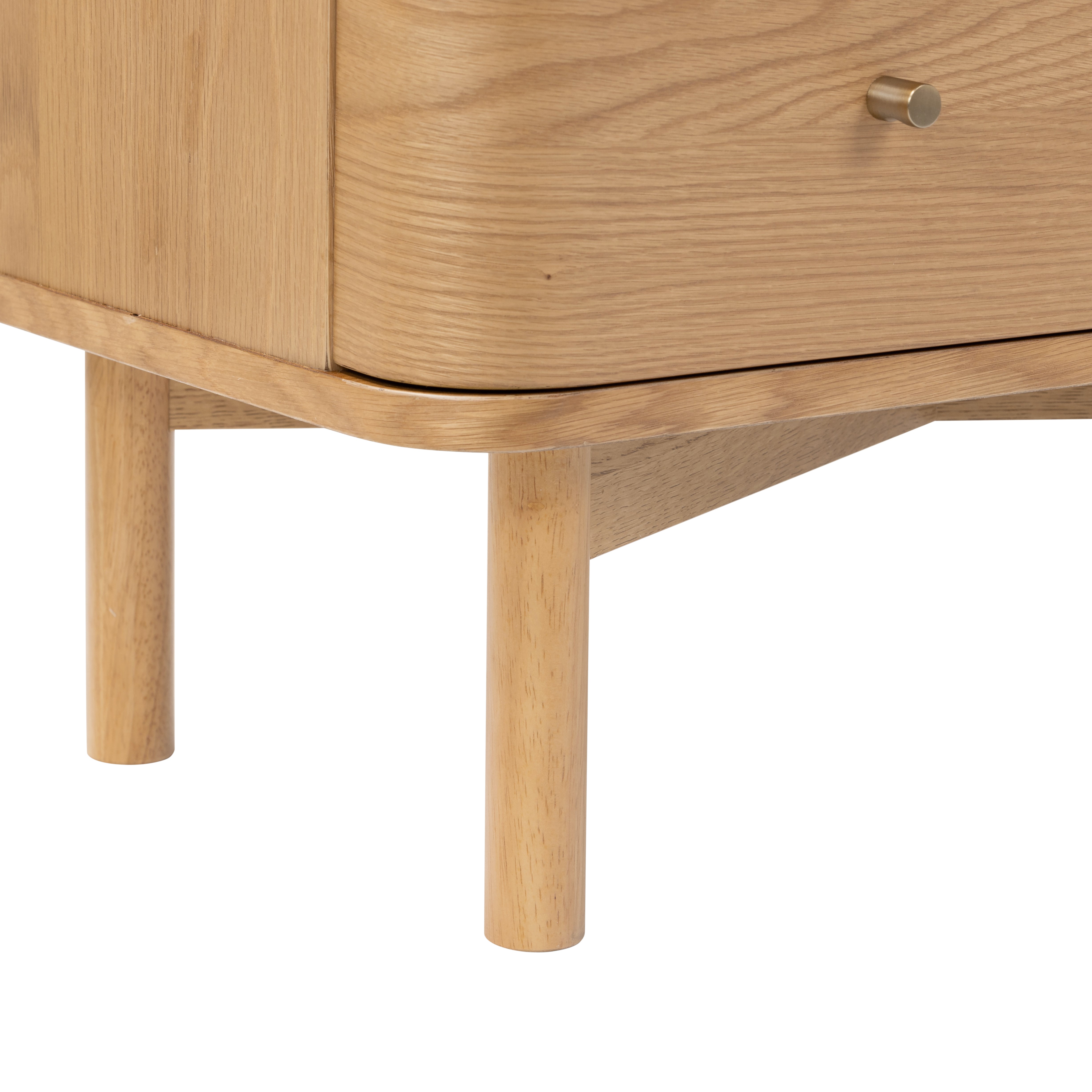 Colton Natural Wood Tall Cabinet
