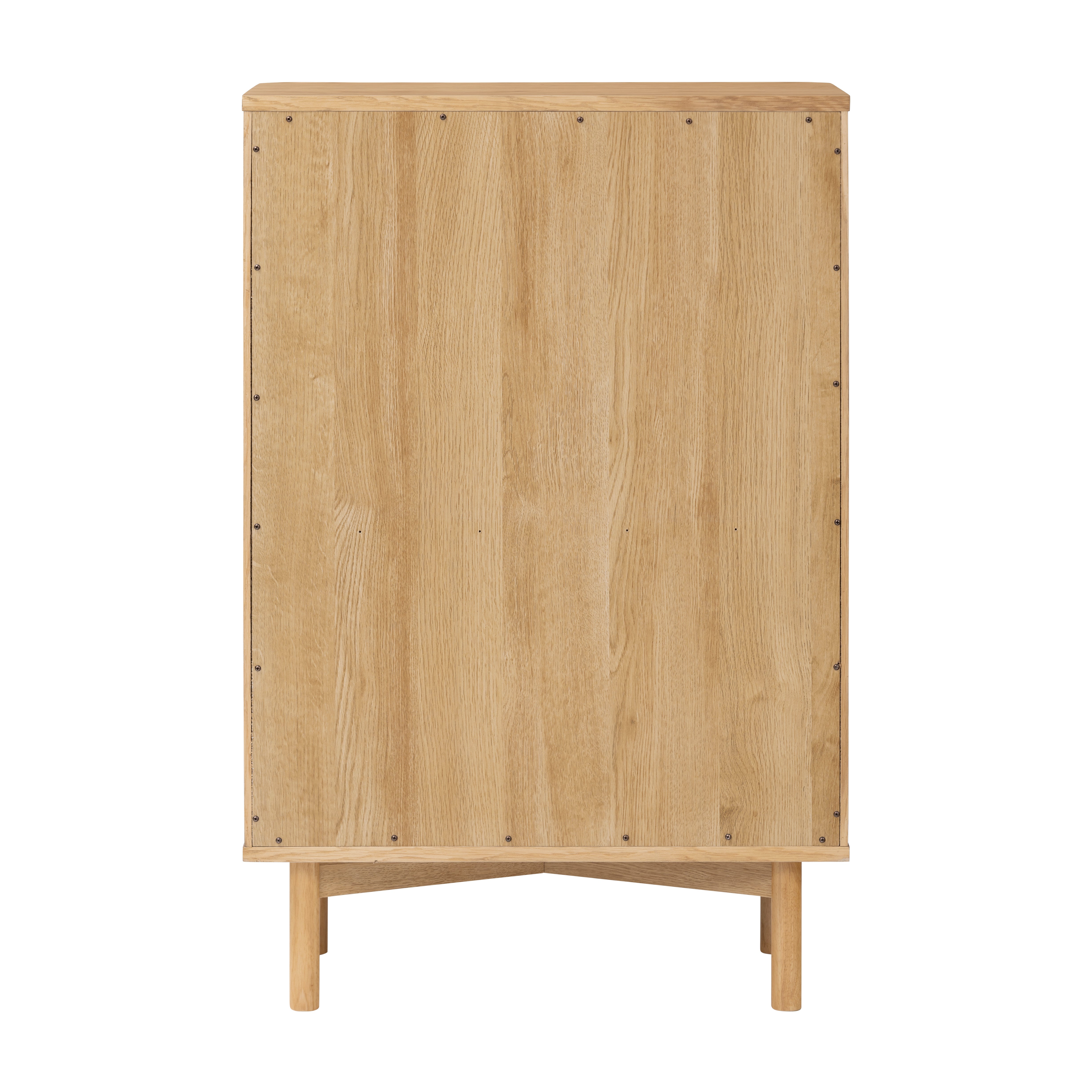 Colton Natural Wood Tall Cabinet