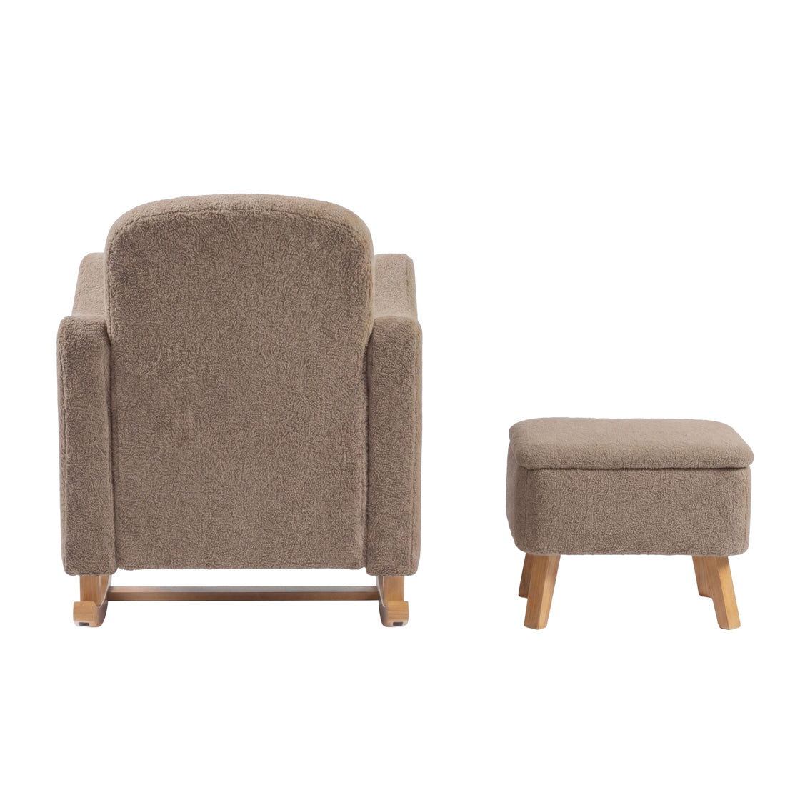 Soother Nursing Chair and Stool Biscuit Ted