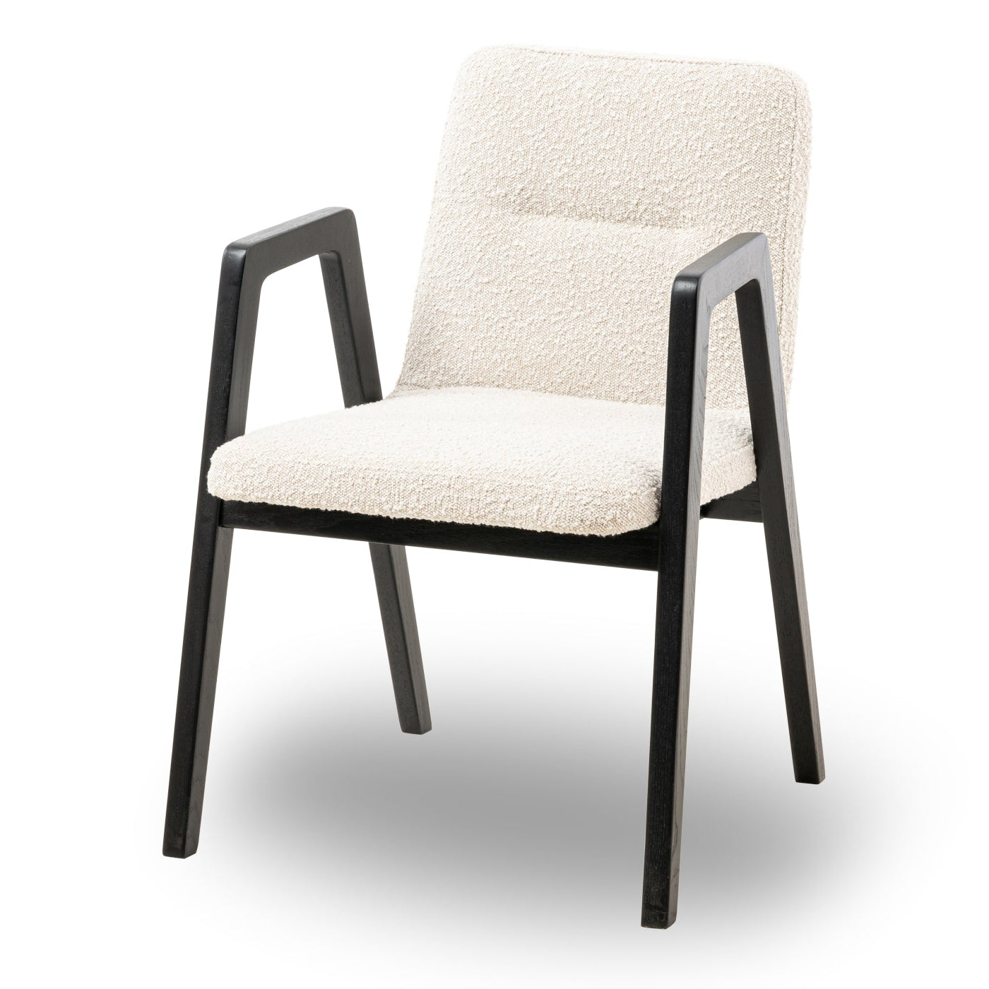 Benson Sand Cream Boucle Dining Chair