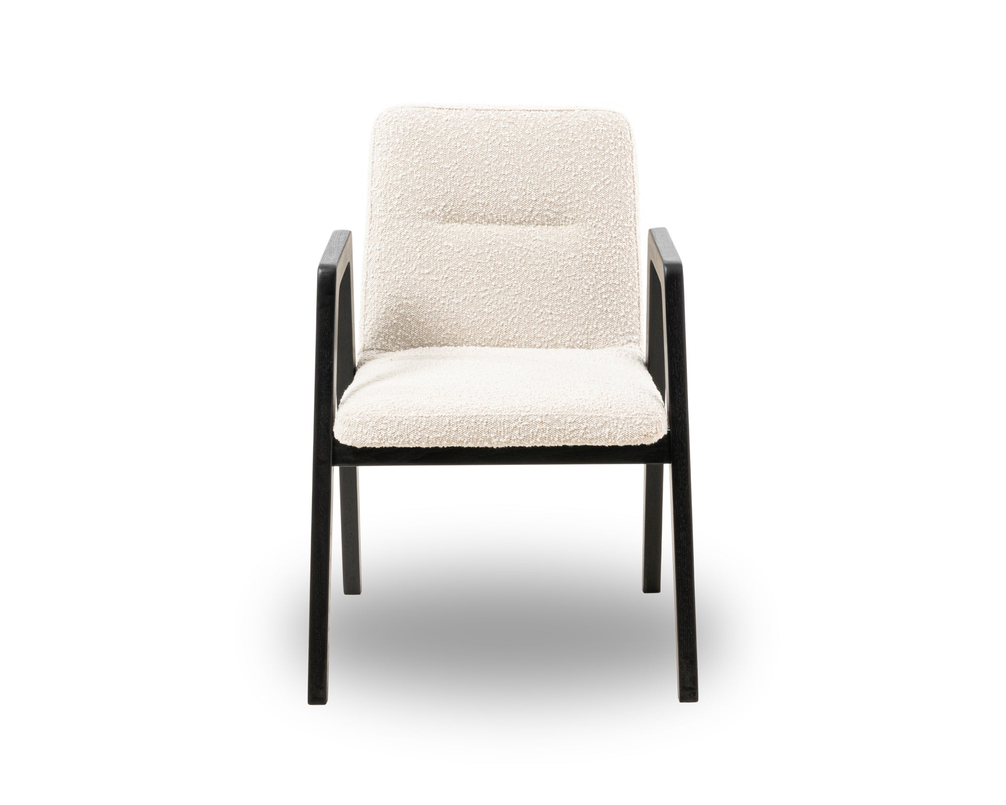 Benson Dining Chair - Sand Cream Boucle