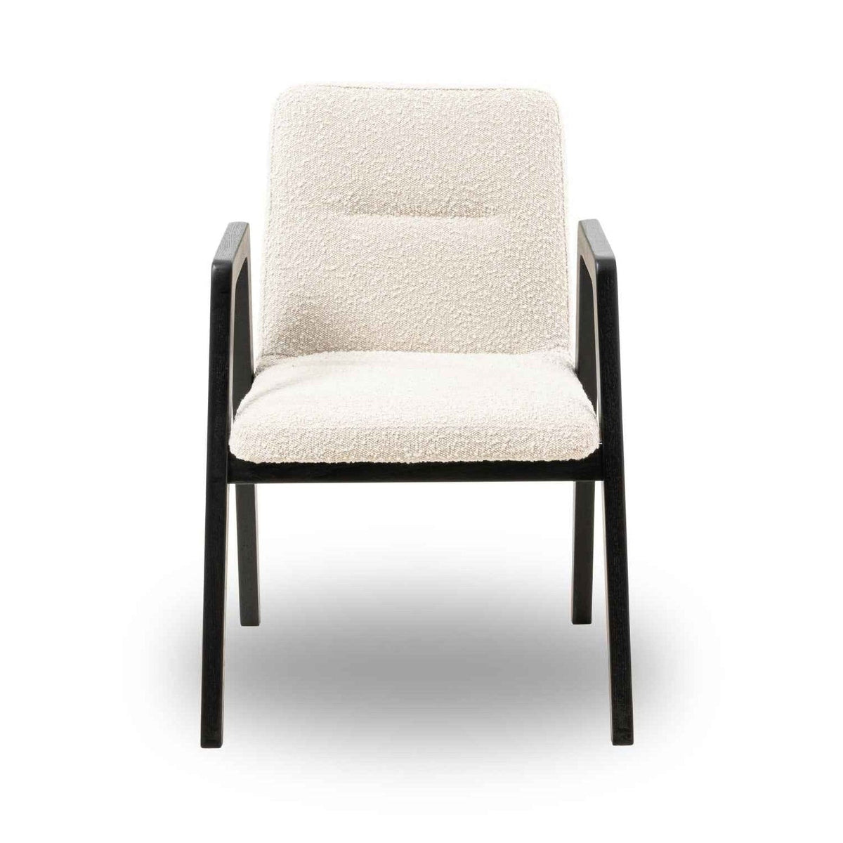 Benson Sand Cream Boucle Dining Chair