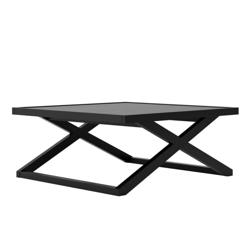 Sage Black Wood Coffee Table | Small