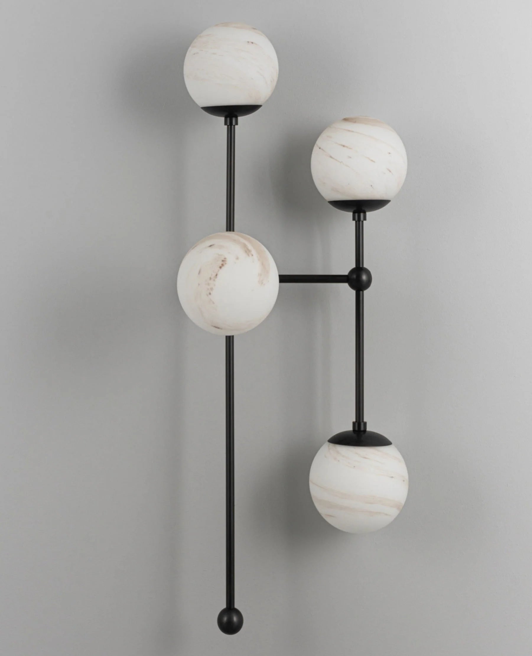 Schwung Armstrong Globe Wall Light 4 Lights