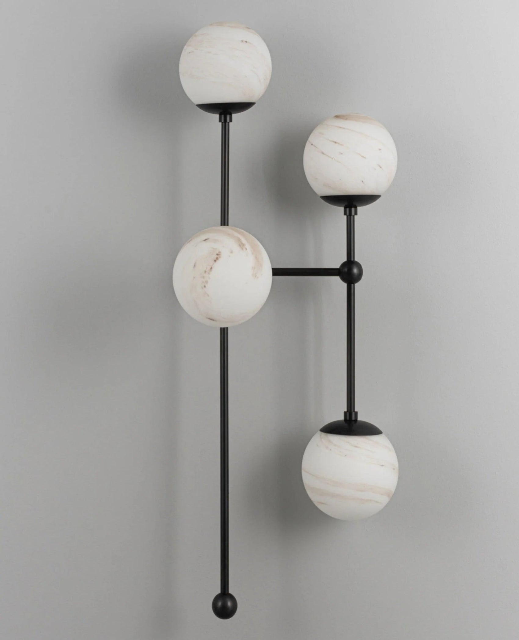 Schwung Armstrong Globe Wall Light 4 Lights