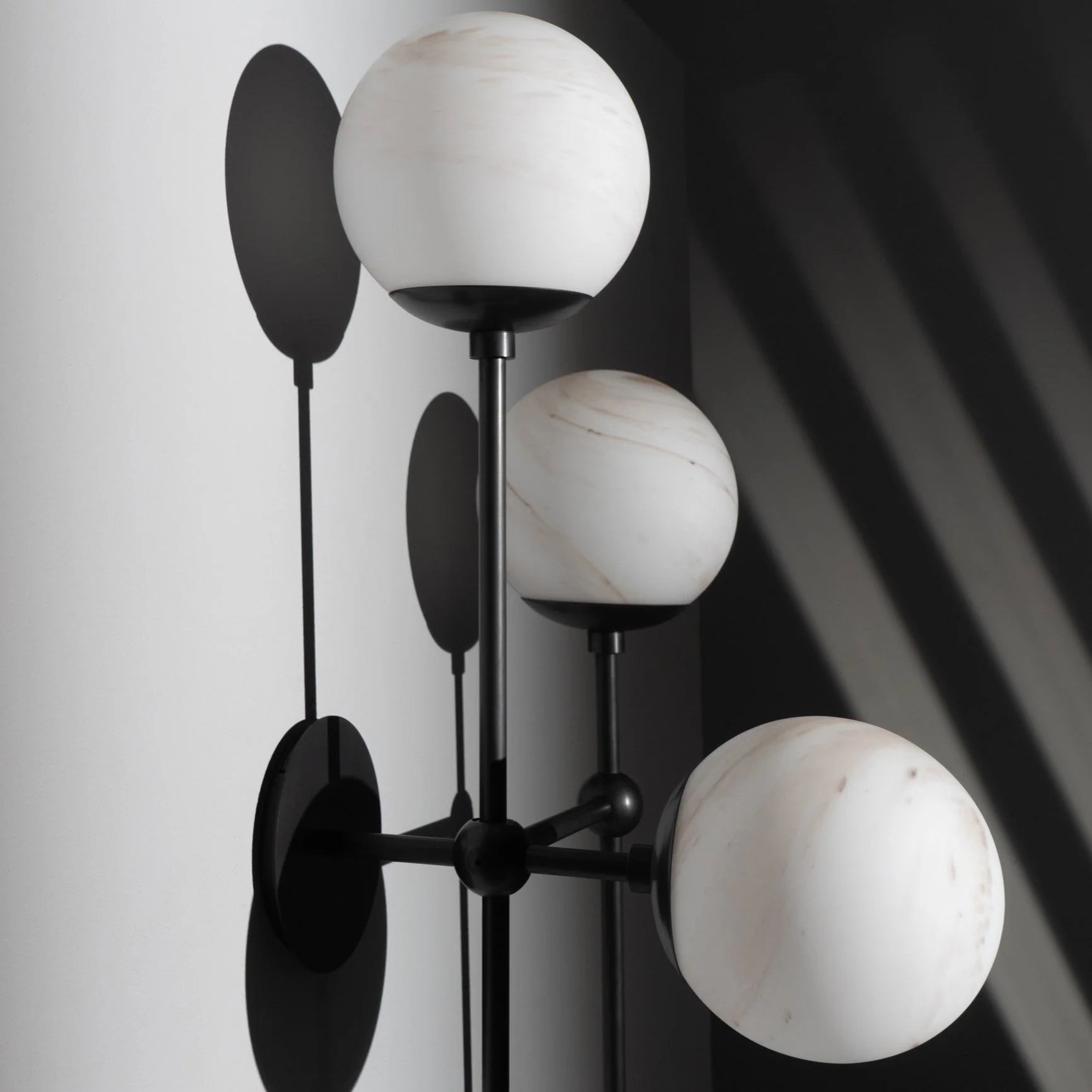 Schwung Armstrong Globe Wall Light 4 Lights