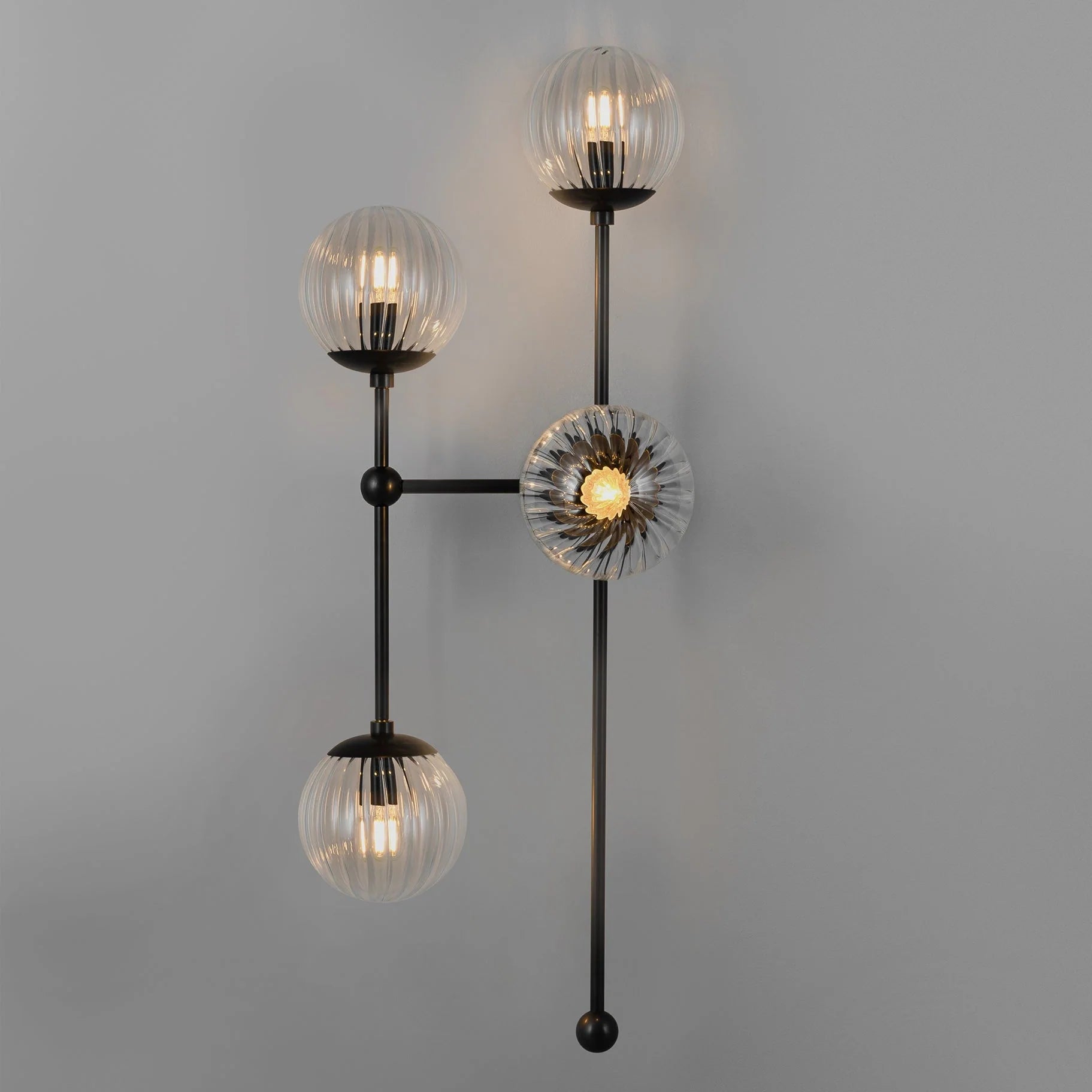 Schwung Armstrong Globe Wall Light 4 Lights