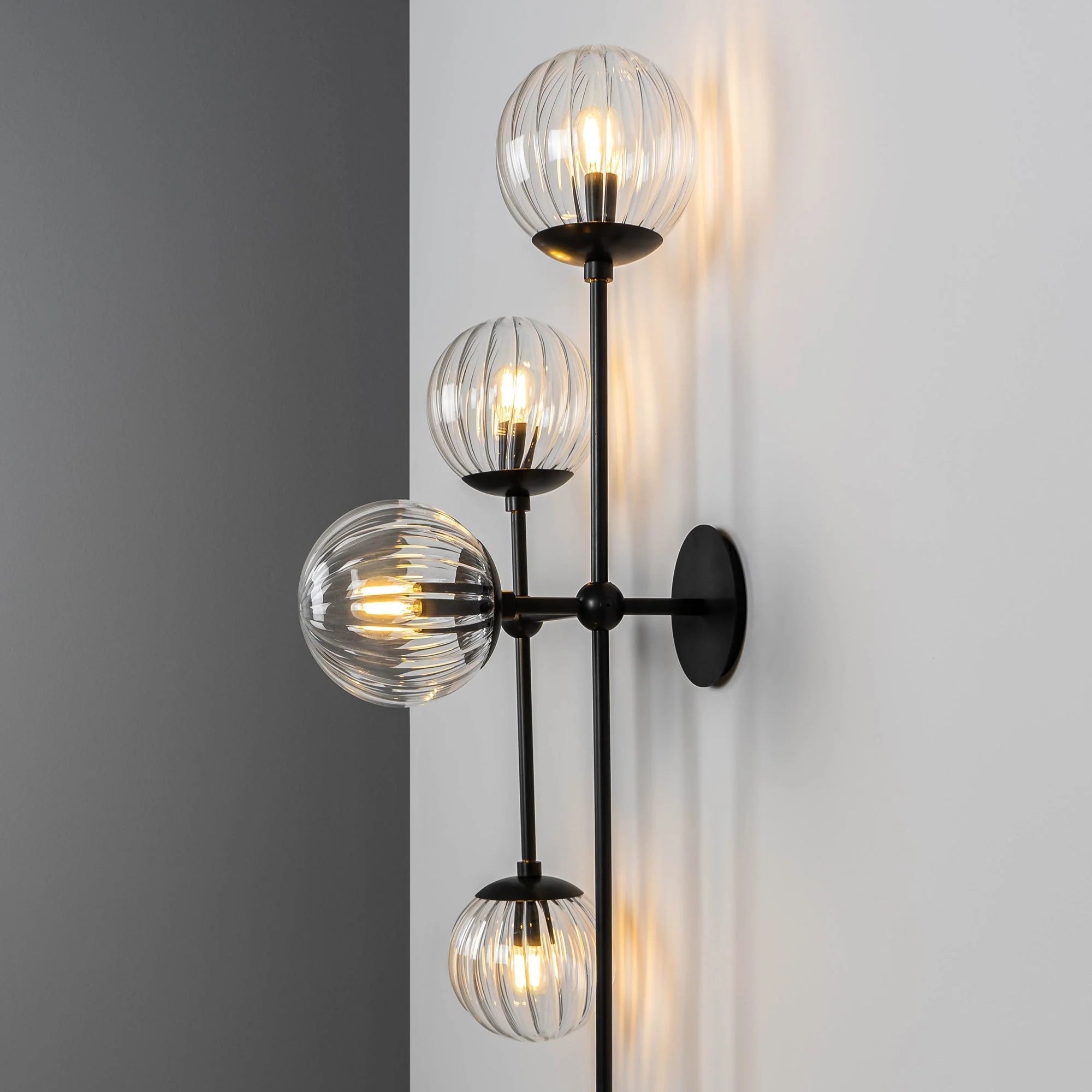 Schwung Armstrong Globe Wall Light 6 Lights
