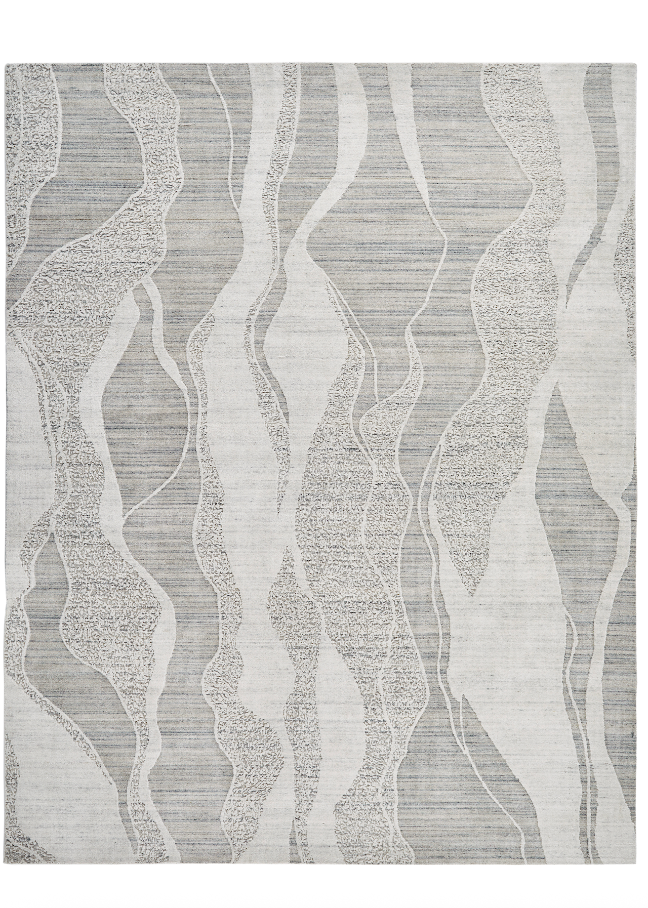 Concept Looms Dune DU147 White Light Blue Rug