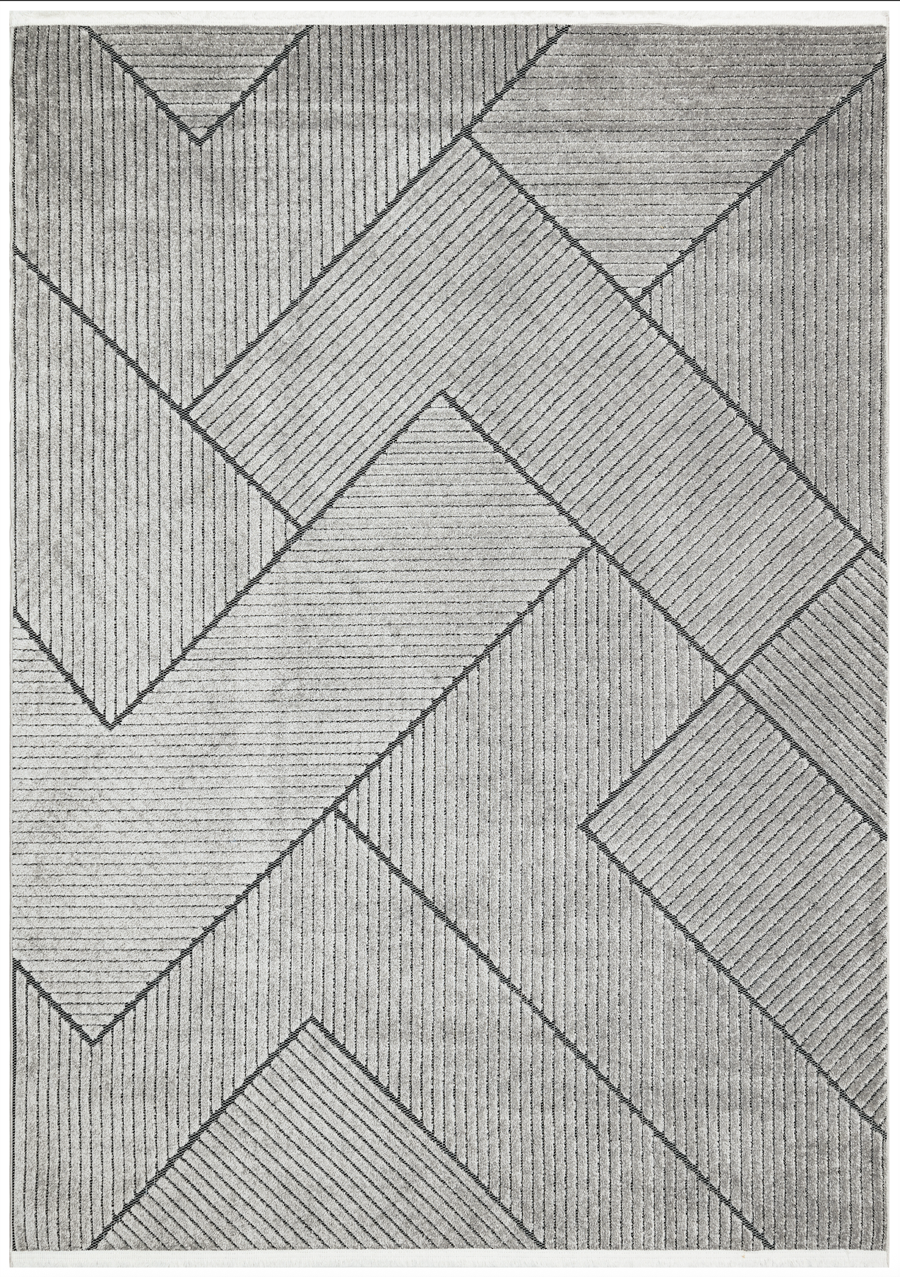 Concept Looms Jazz JAZ16 Grey Black Indoor/Outdoor Rug