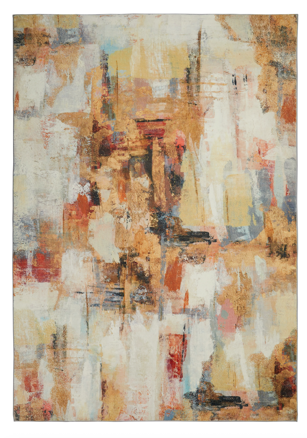 Concept Looms Lux Washable LUX03 Beige Multicolour Rug