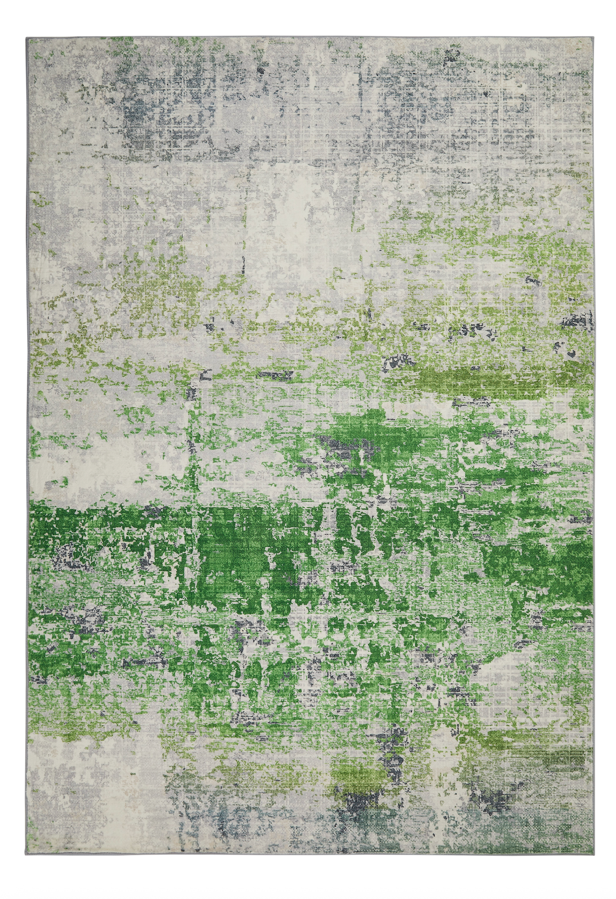Concept Looms Lux Washable LUX08 Ivory Green Rug