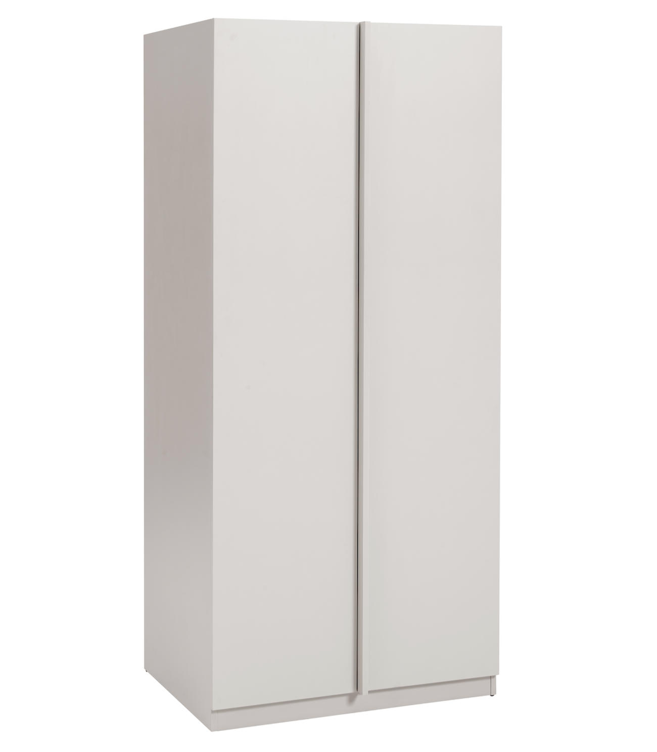 Albion Stone Grey Double Wardrobe