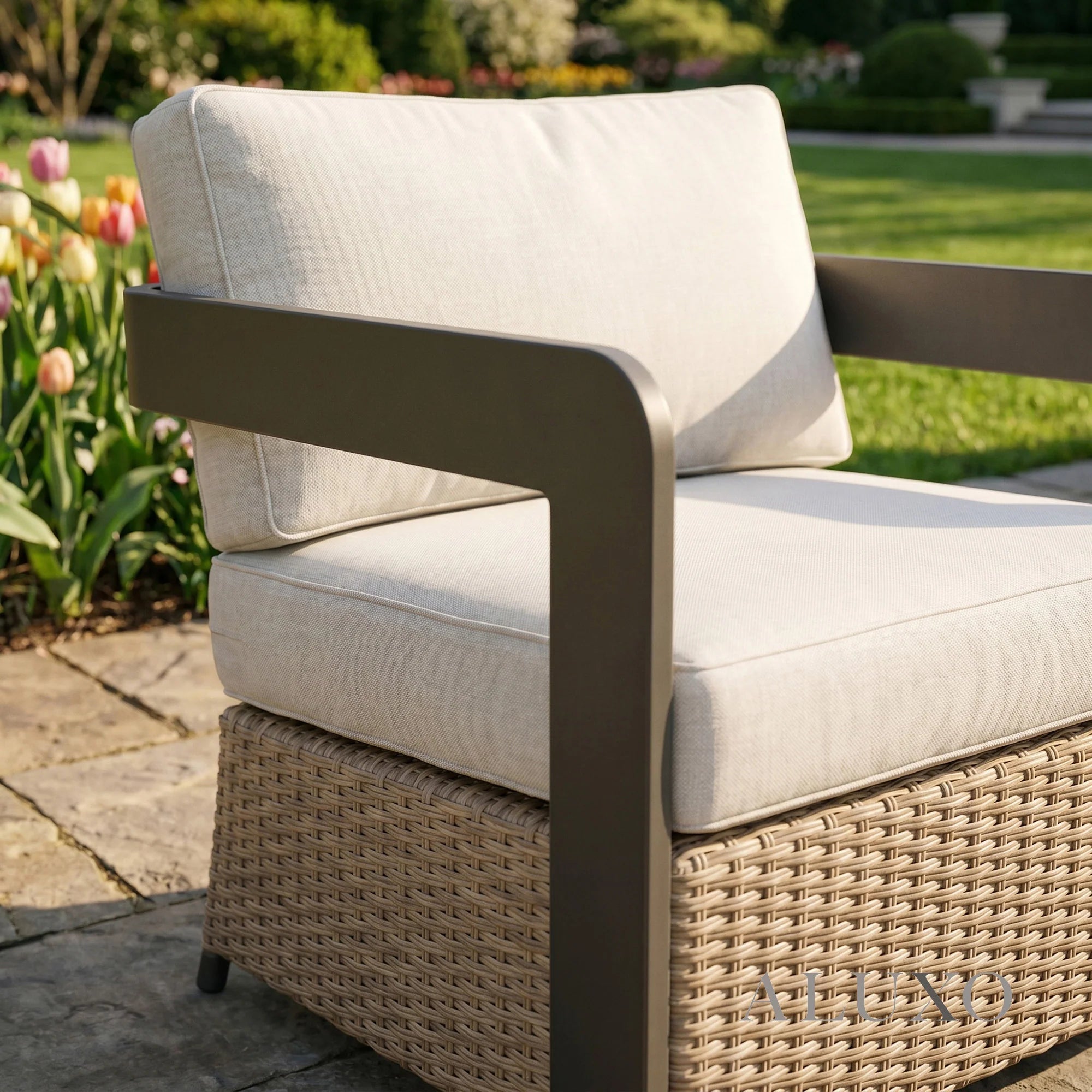 Selene Outdoor Lounge Set - Wicker - 5 Seater