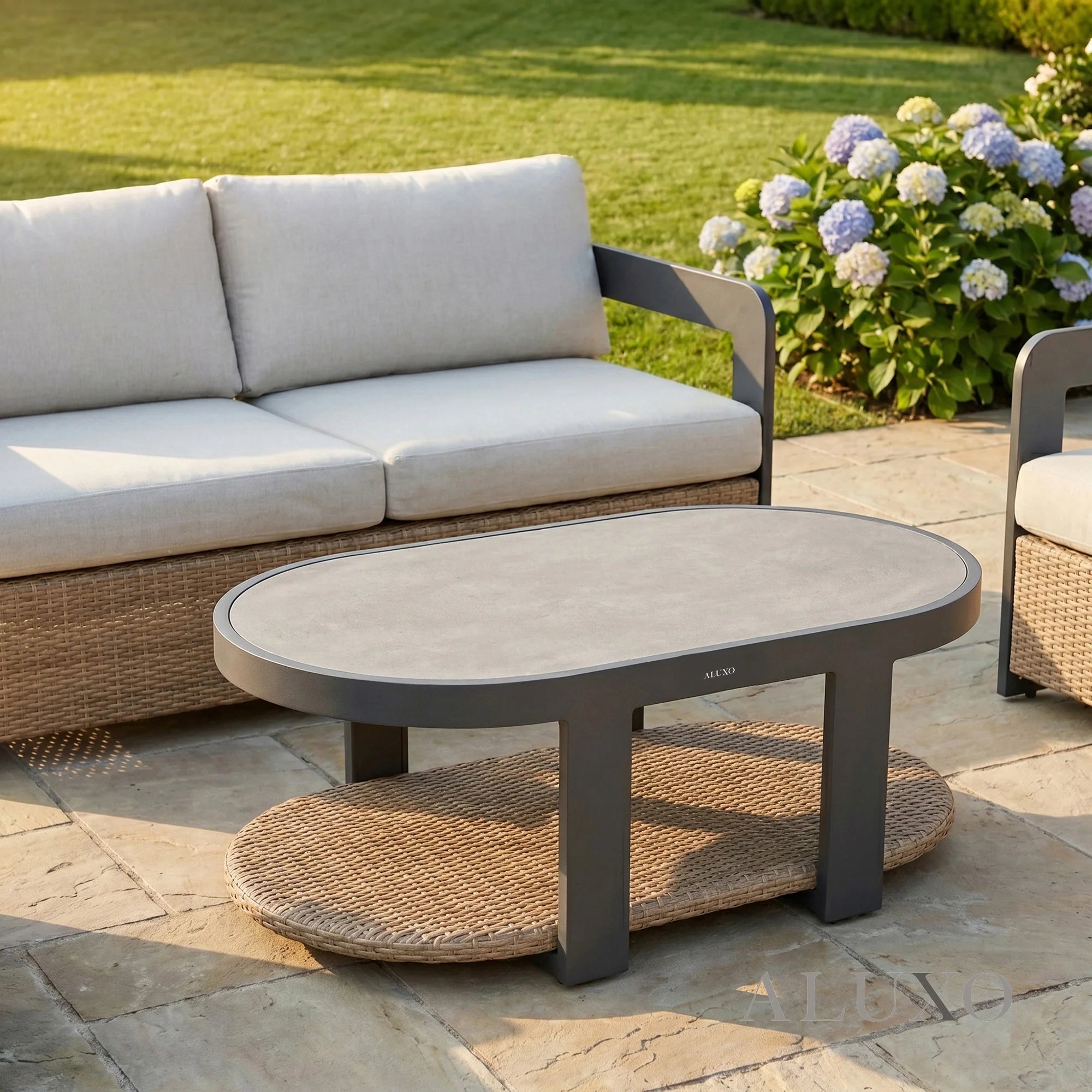 Selene Outdoor Lounge Set - Wicker - 5 Seater