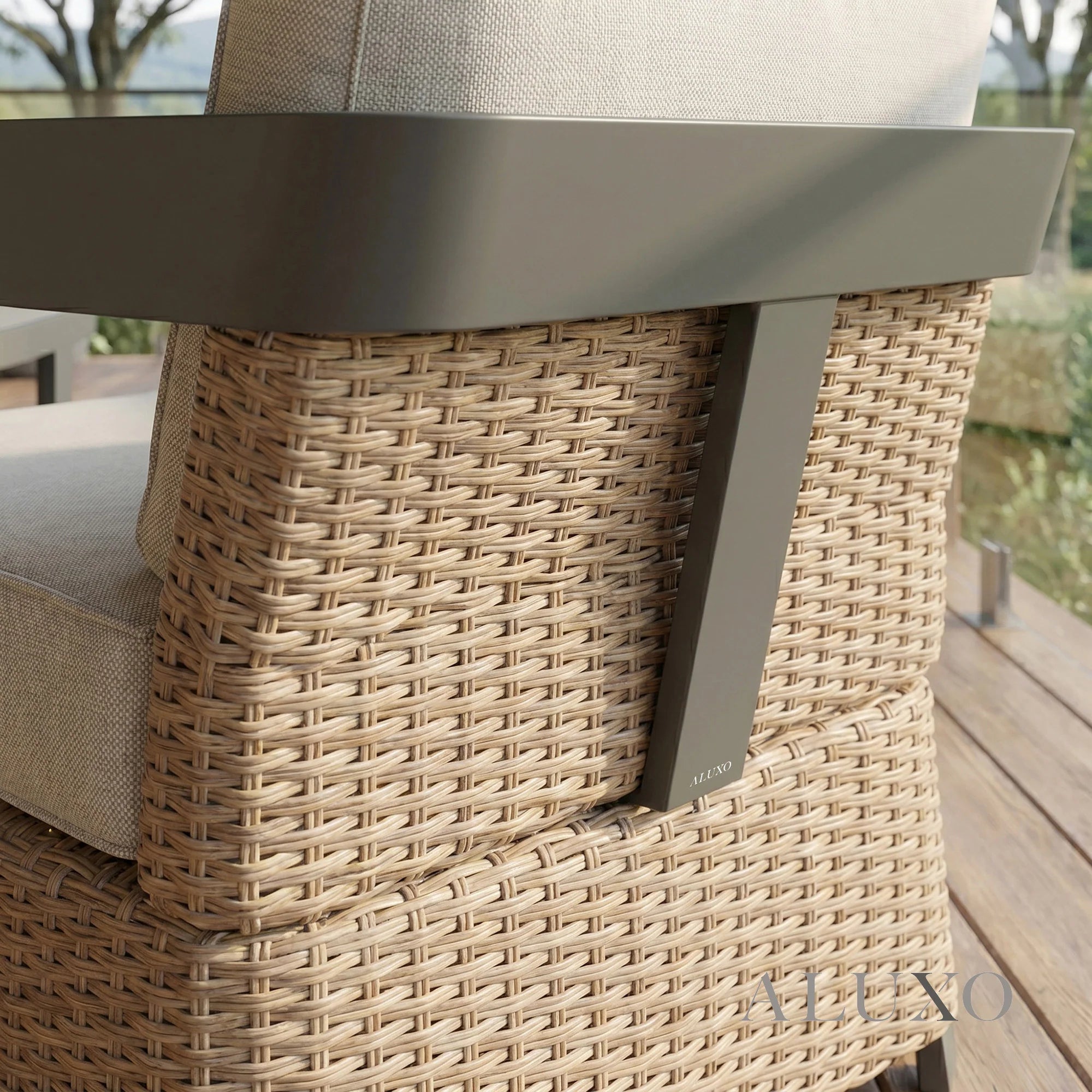 Selene Outdoor Lounge Set - Wicker - 5 Seater