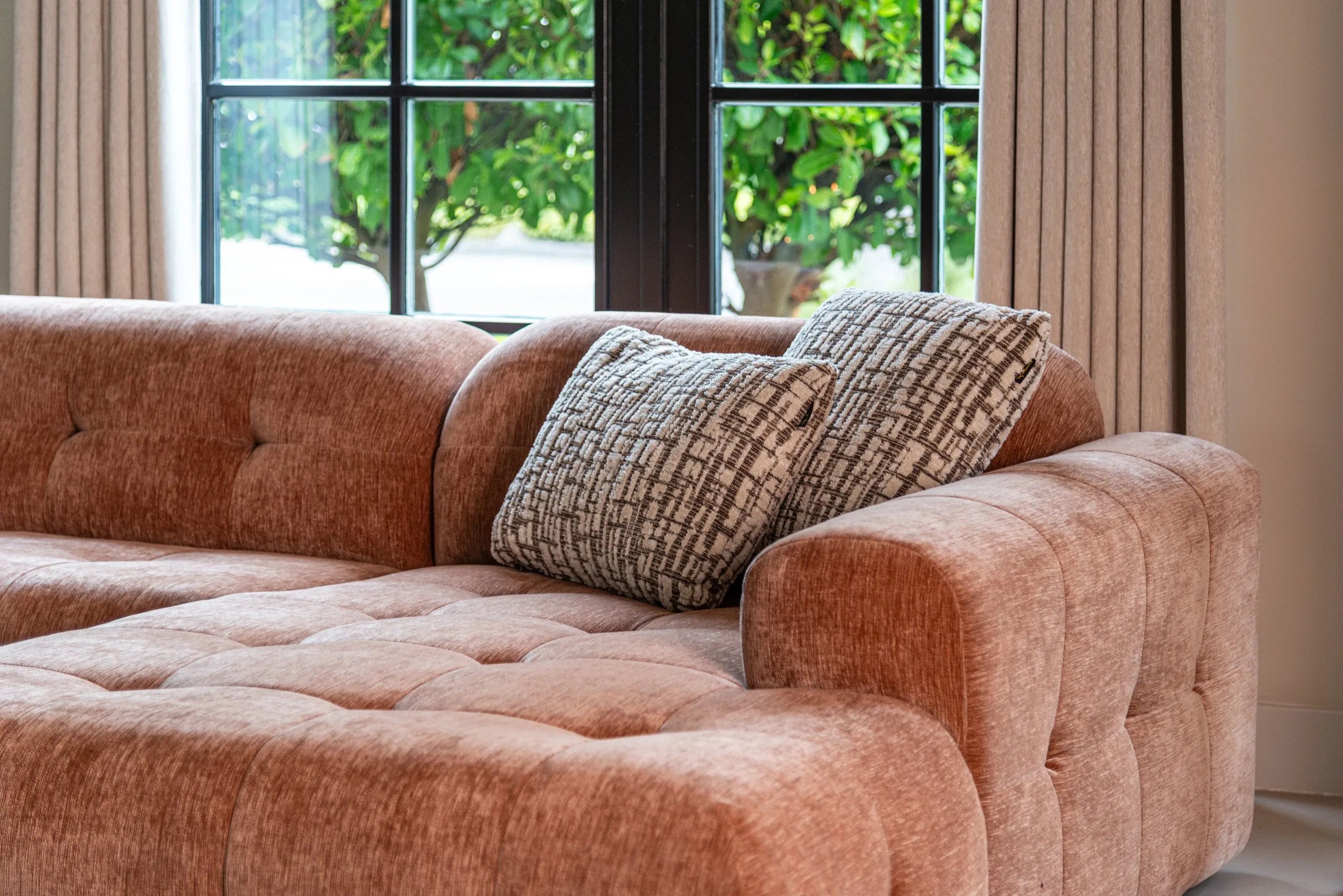 Richmond Interiors Oliv Cream Cushion 40X60