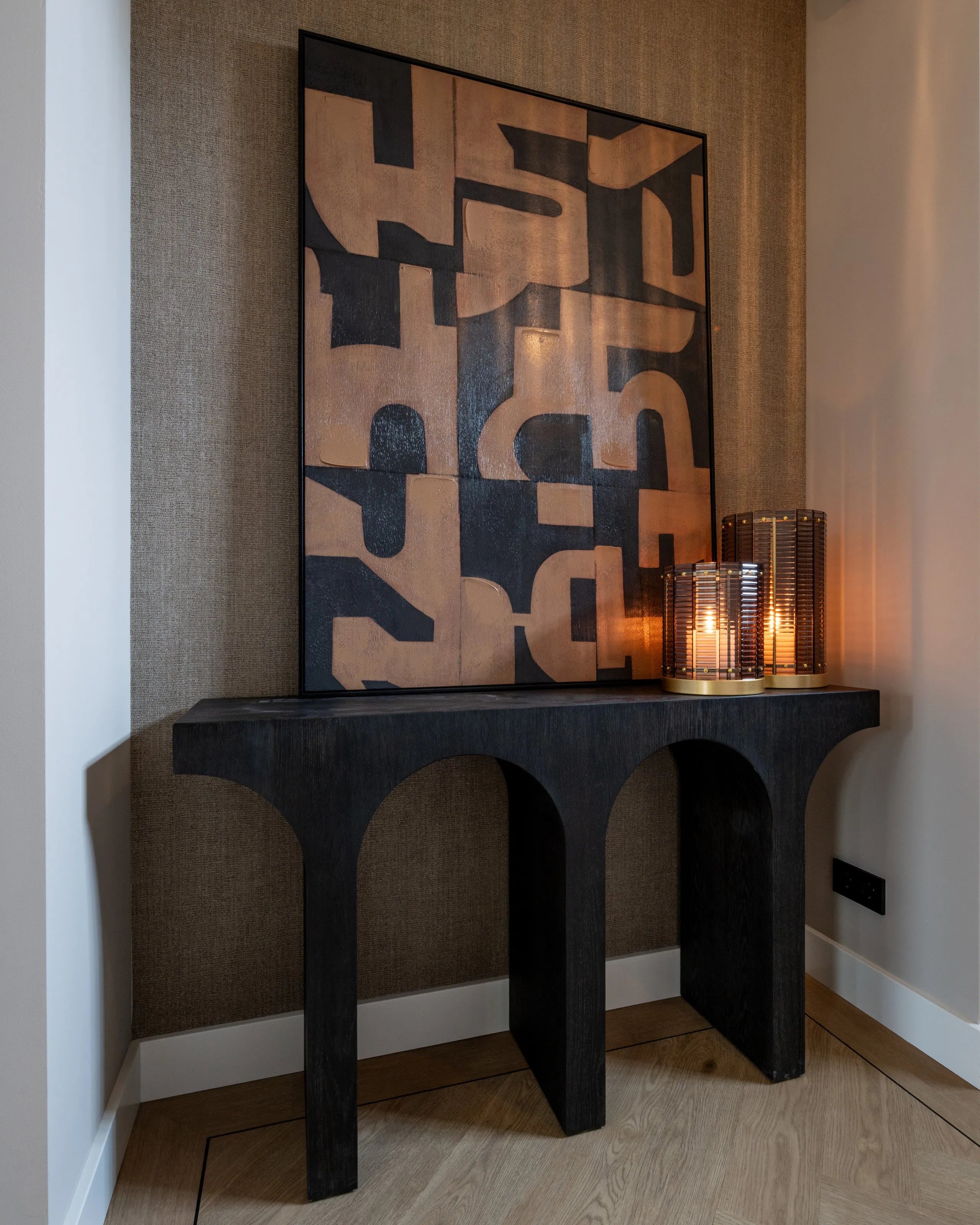 Richmond Interiors Cascade Brown Wall Art