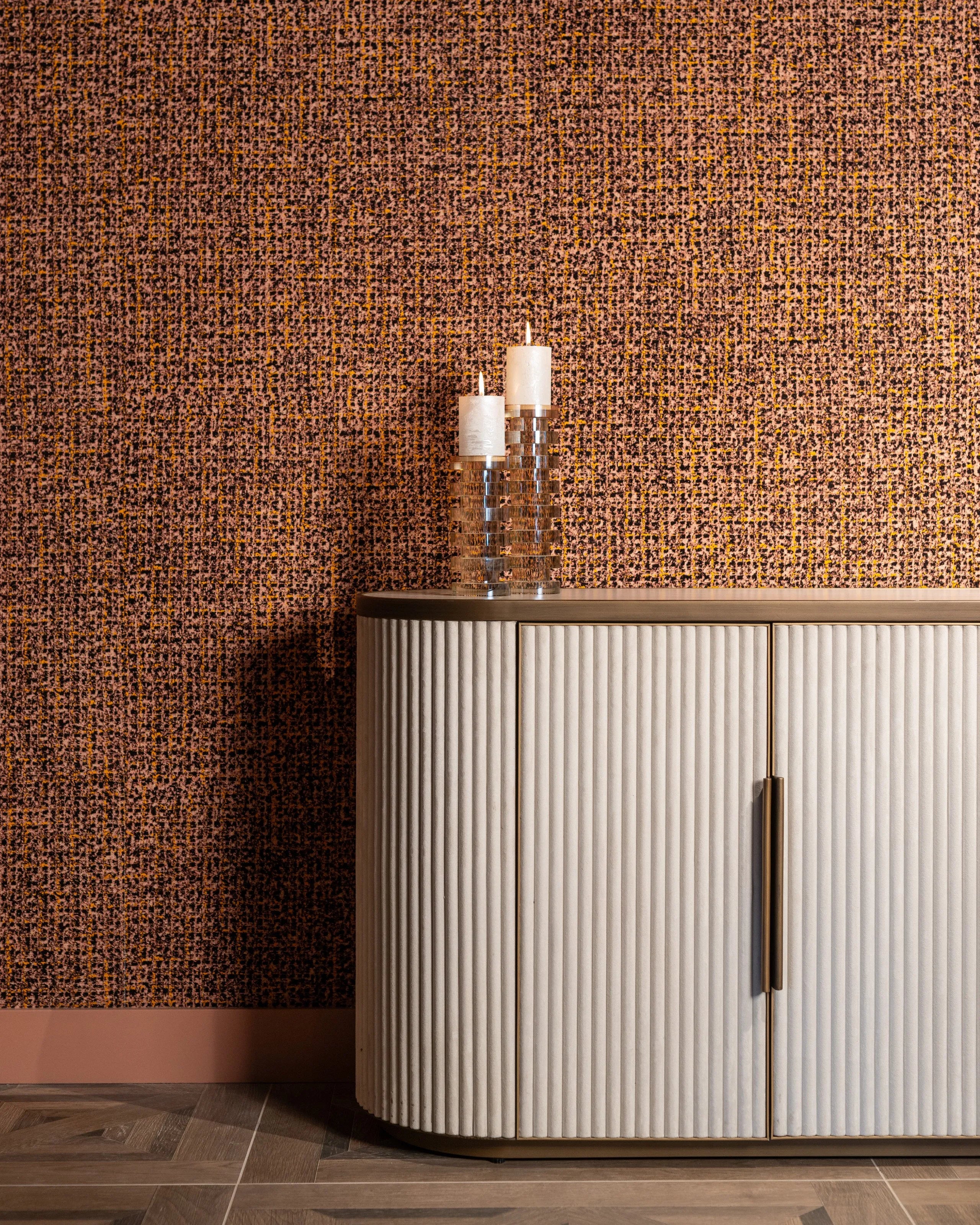 Richmond Interiors Tivoli Gold & White Ceramic Sideboard