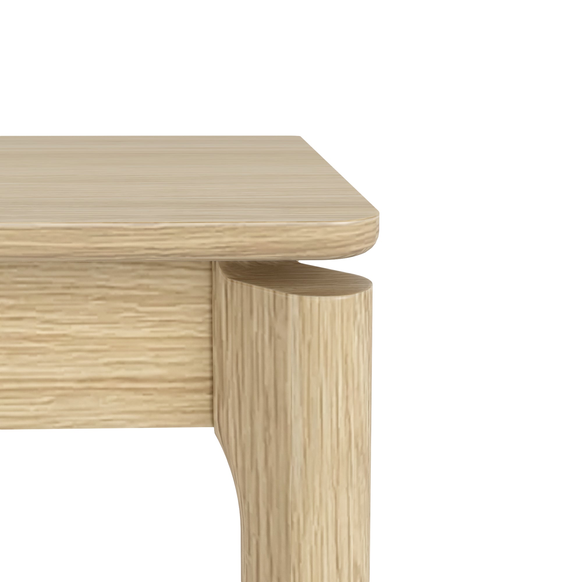 Harlow Natural Oak Wood Small Extending Dining Table 140/190cm