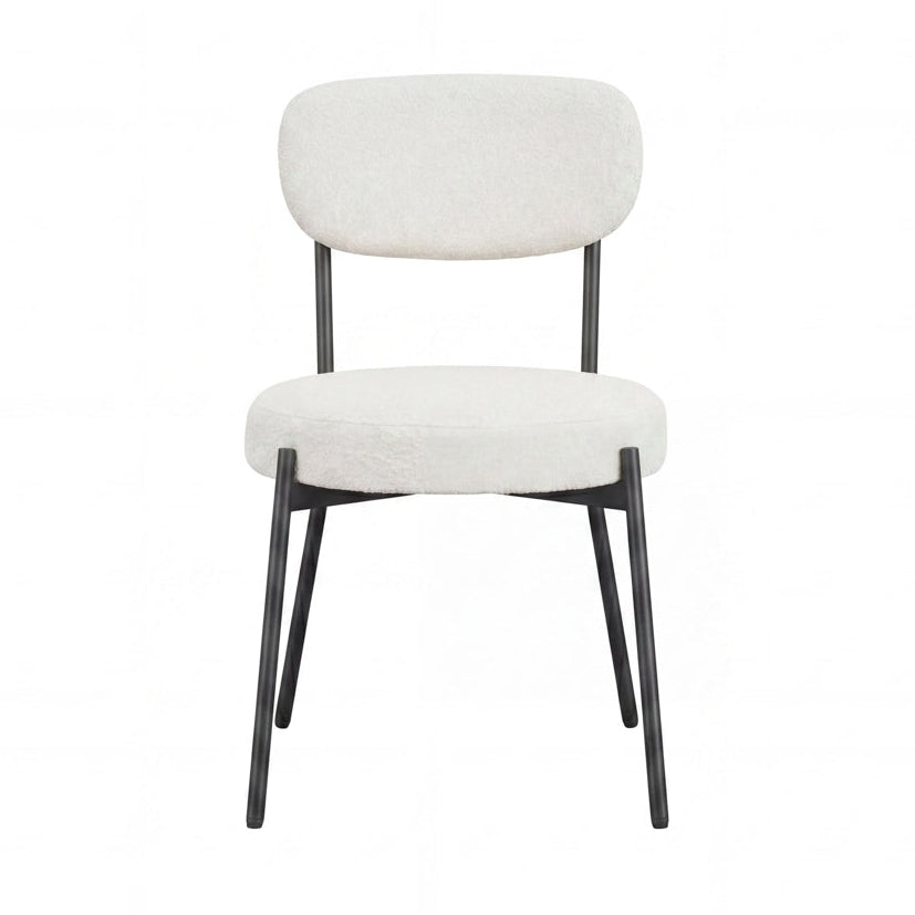 Smith Ivory Dining Chair front
