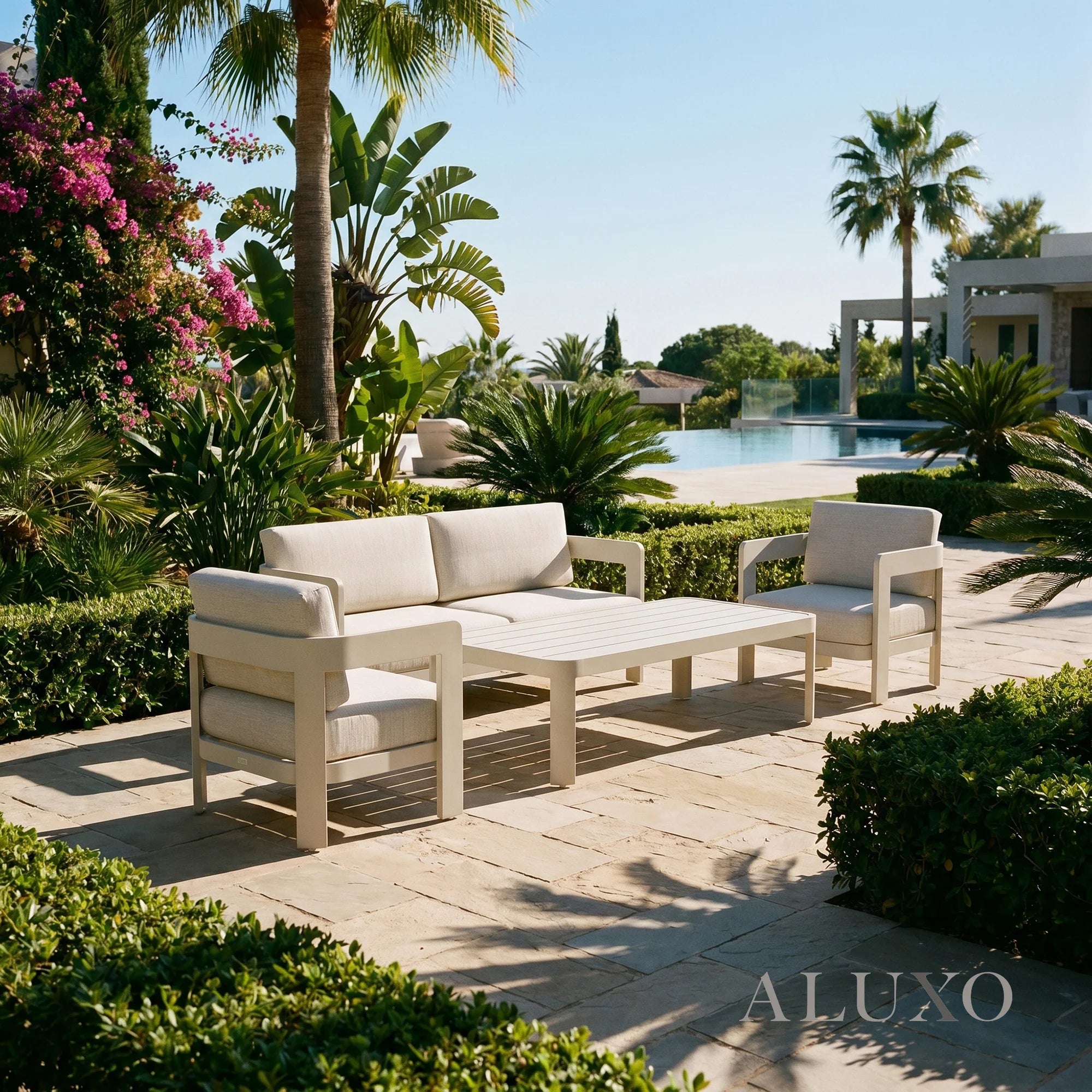 Sofia Outdoor Range - 4 Seater Lounge Set