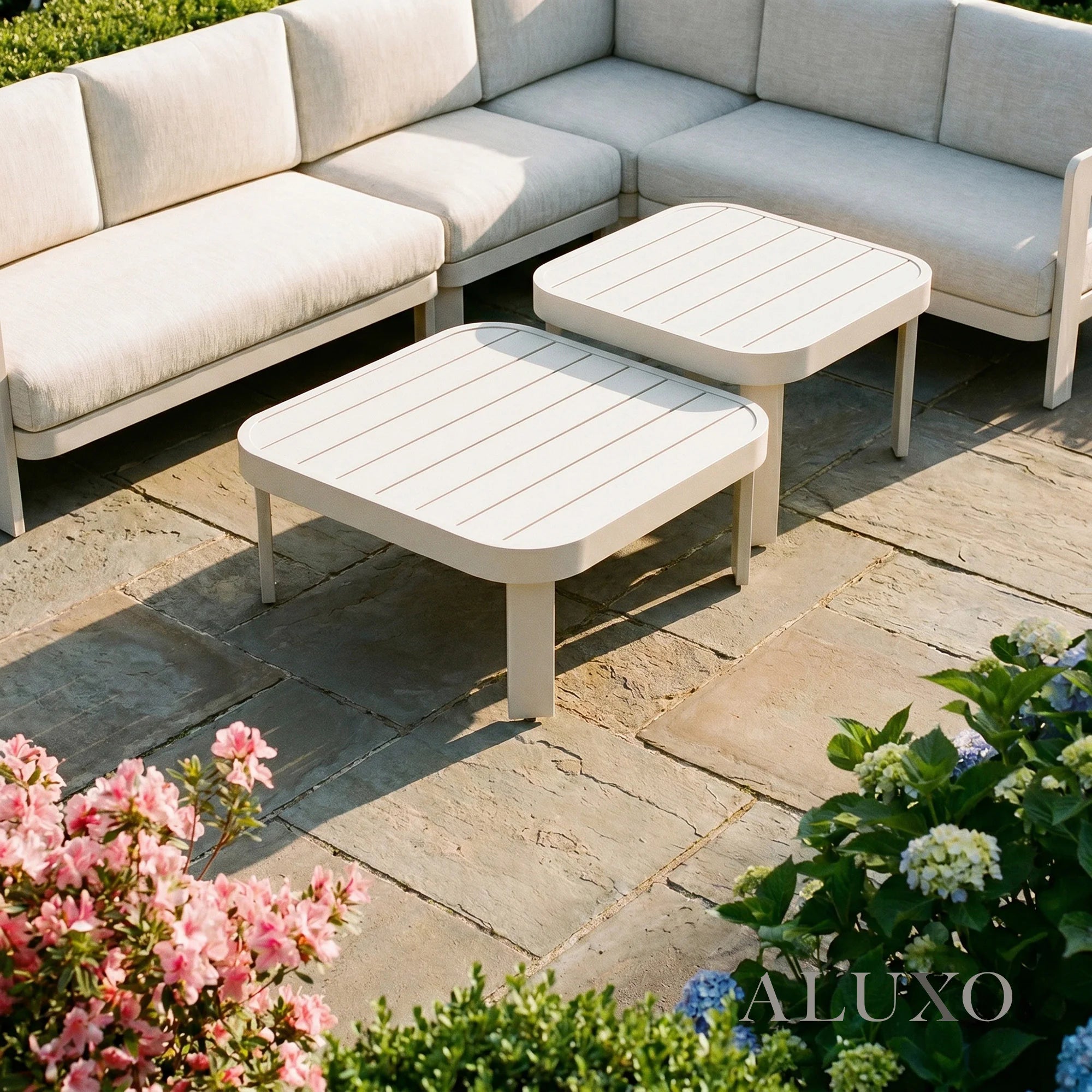 Sofia Outdoor Range - 8 Seater Corner Lounge Set