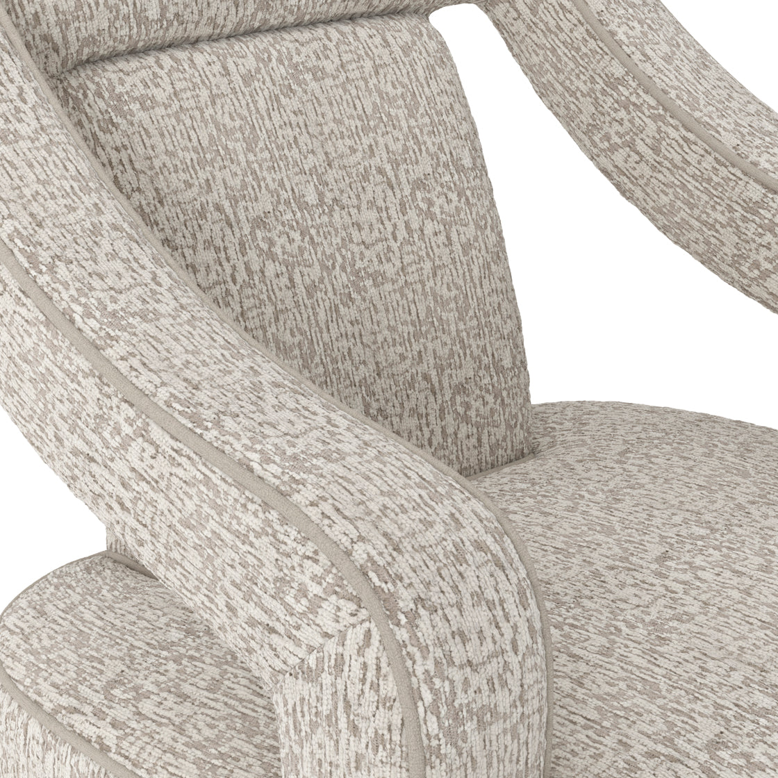 Sofia Beige Chenille Chair