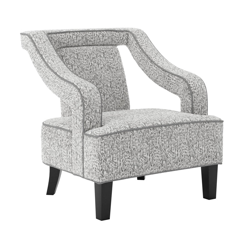 Sofia Elephant Grey Chenille Chair