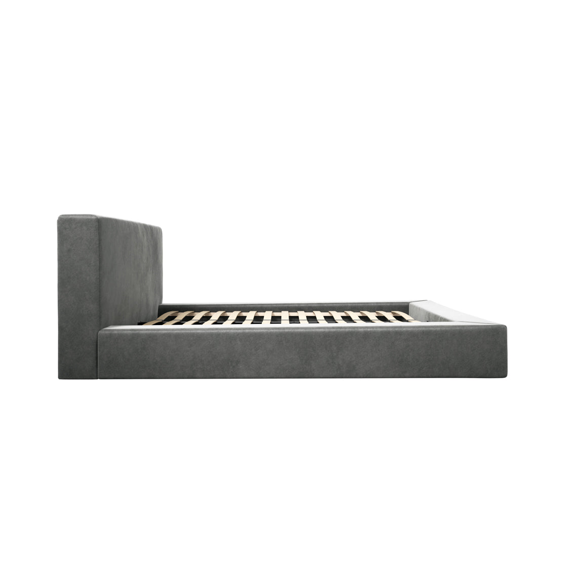 Soho Dapple Grey King Size Bed side