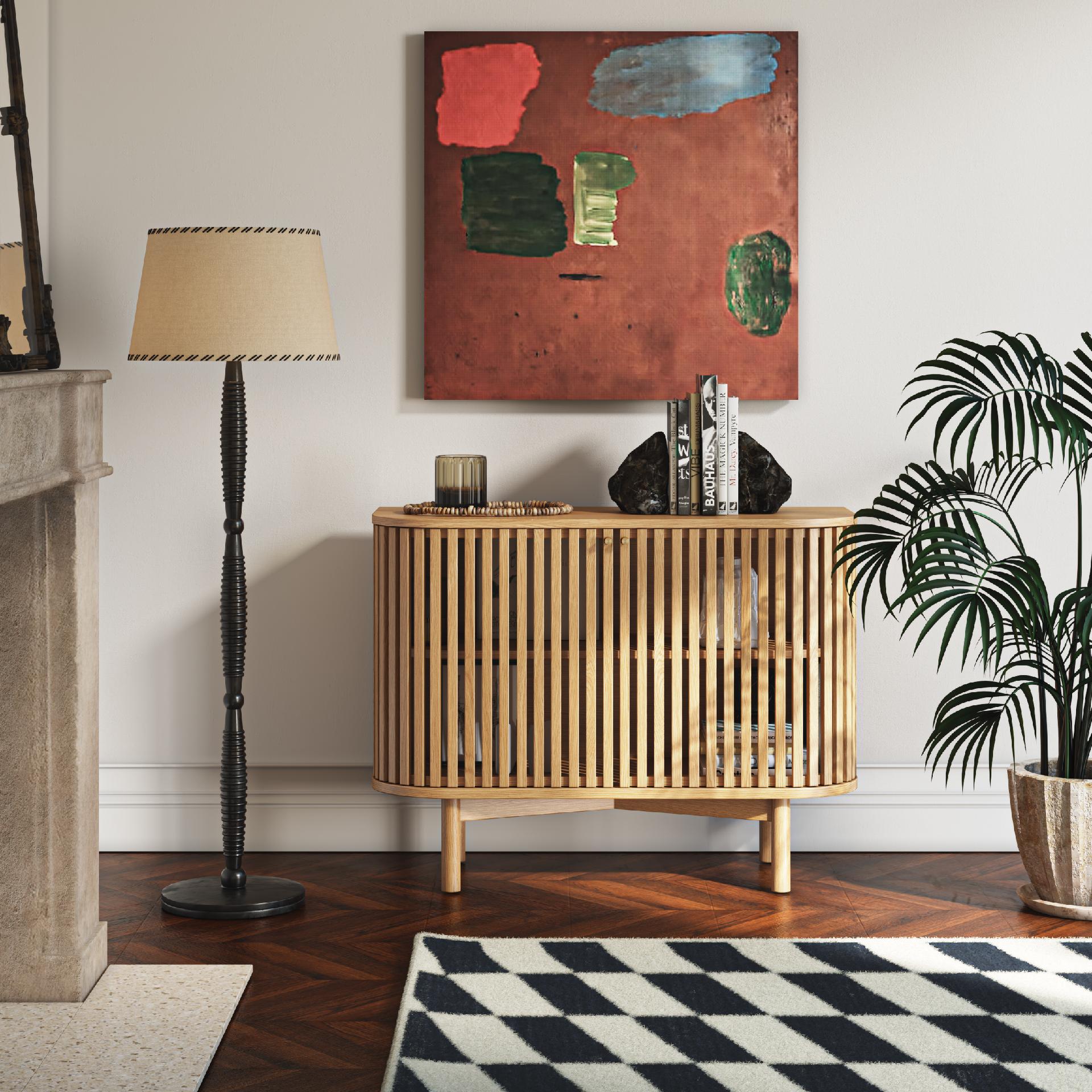 Colton Natural Wood Sideboard - Small
