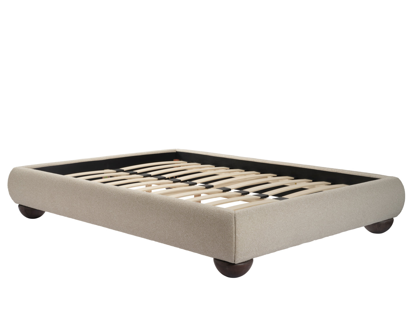 Soller Porridge Beige Tweed Double Bed