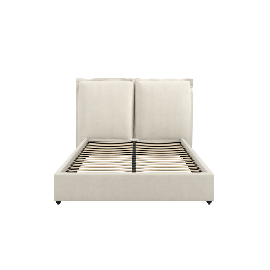 Sunday Ivory Linen Super King Size Bed