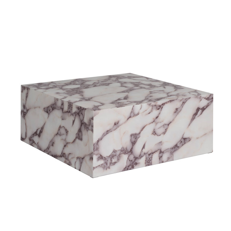 Sur Calacatta Viola Square Coffee Table