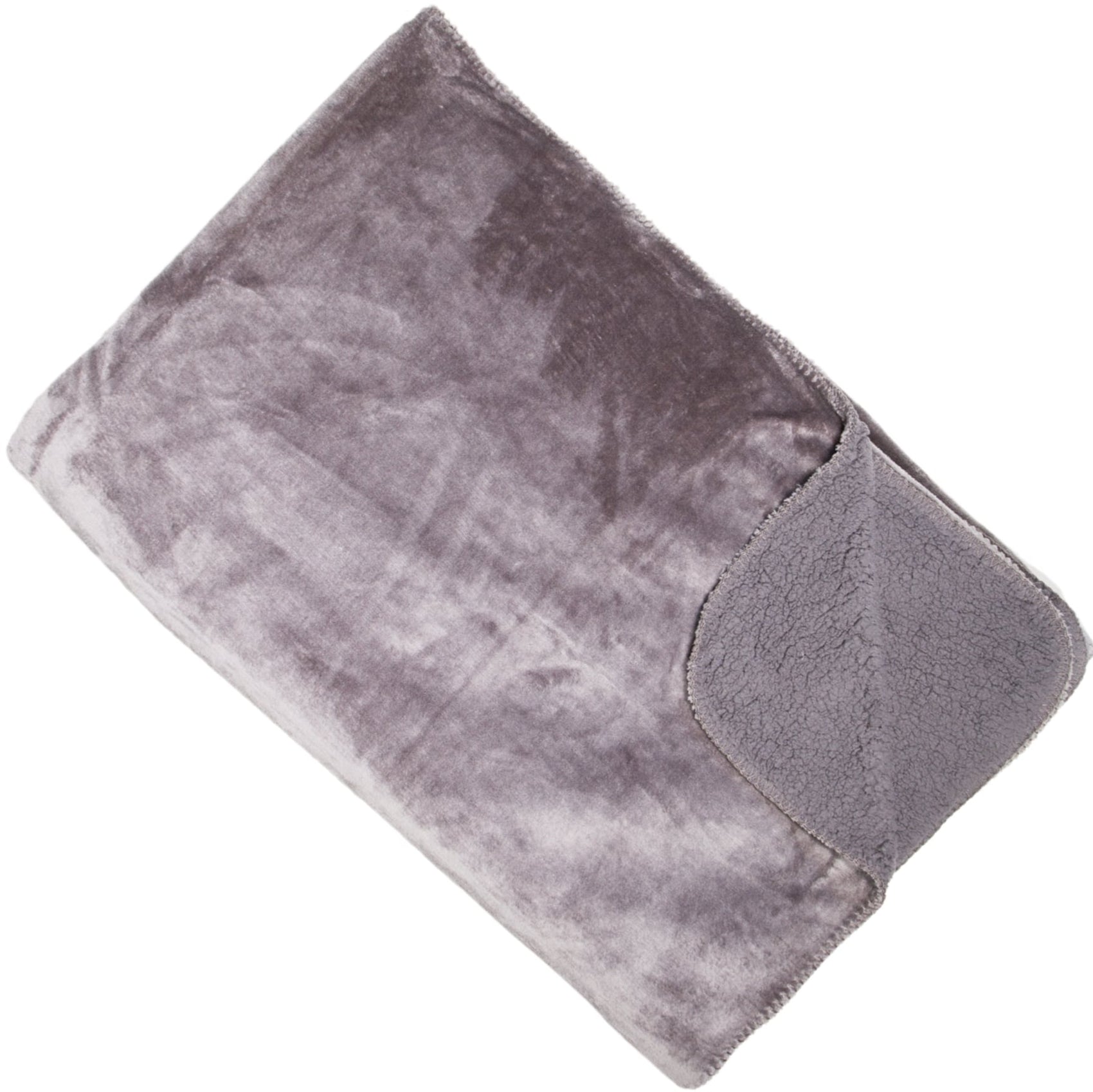 Malini Cosy Slate Fleece Throw