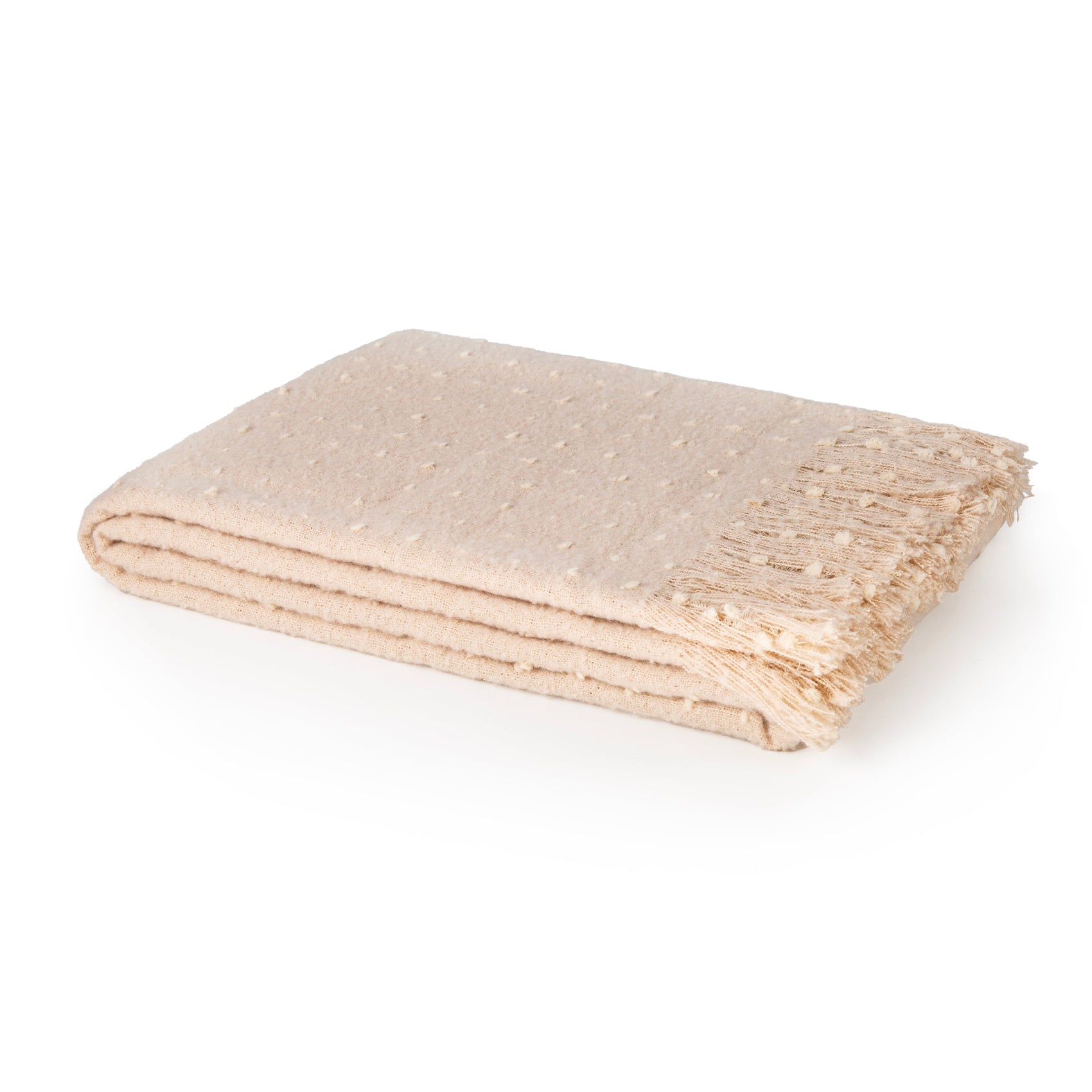 NAT RAISE DOT LINE  ON FAUX MOHAIR 130X180