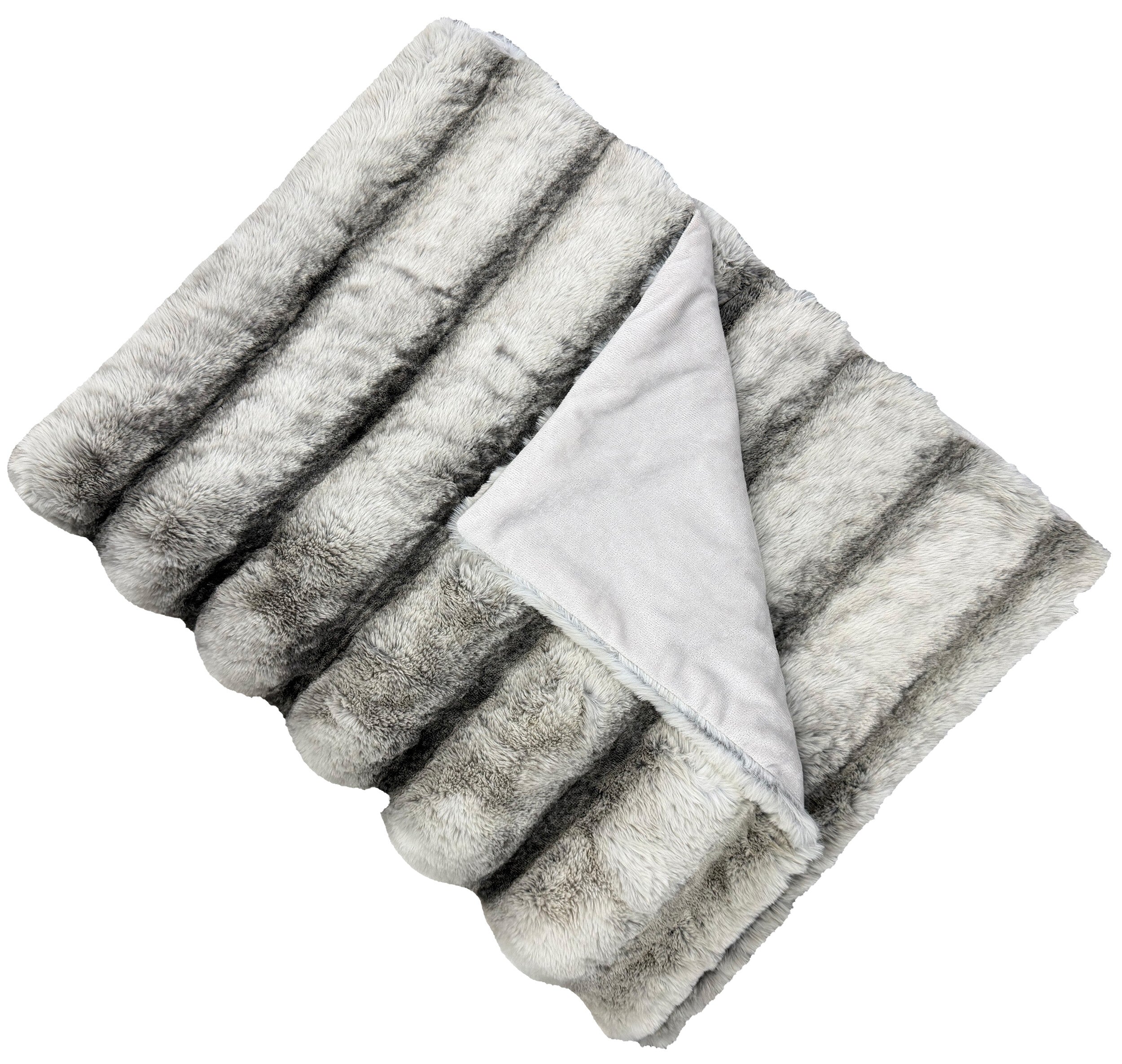 FAUX FUR MARTEN THROW 150 X 200