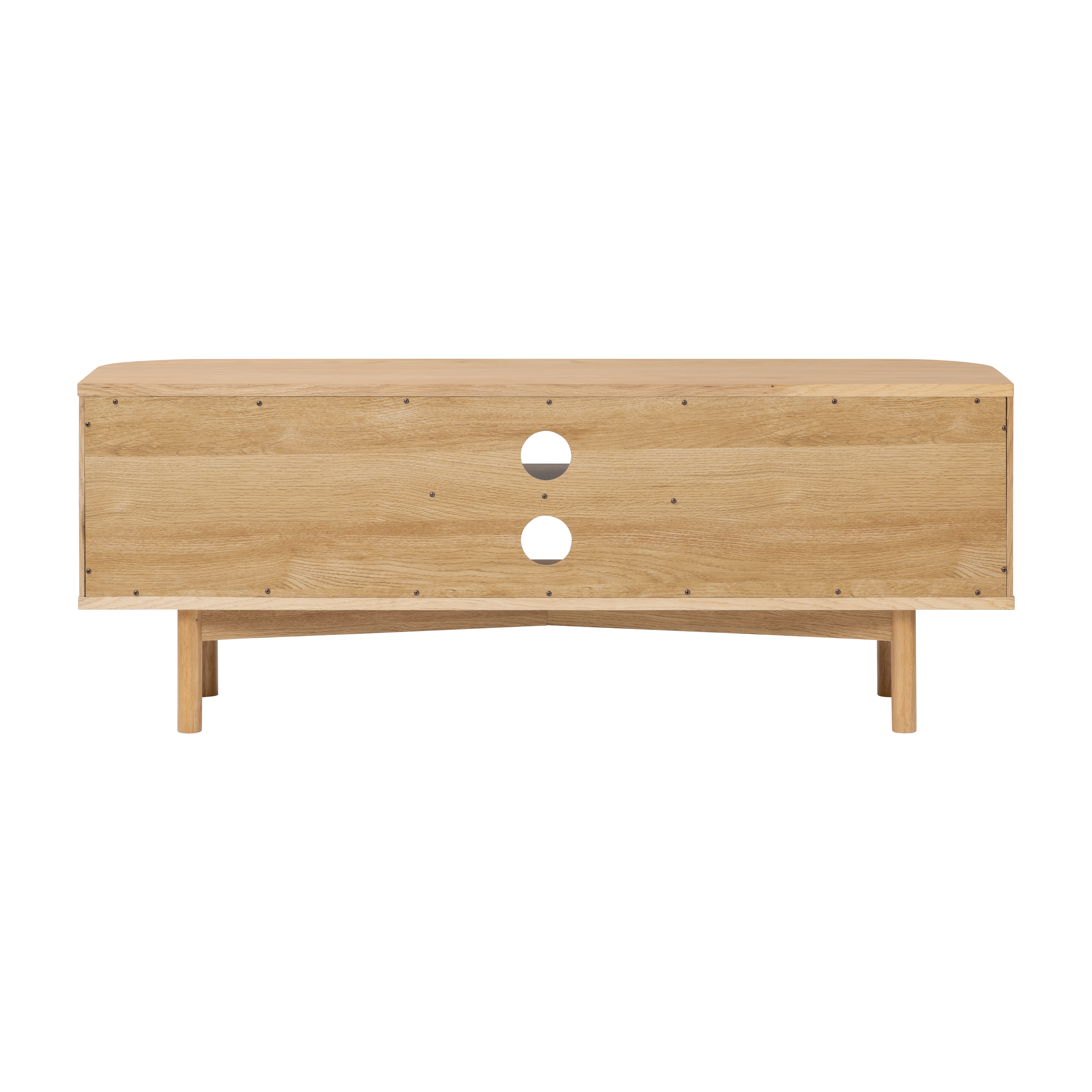 Colton Natural Wood Small TV Unit