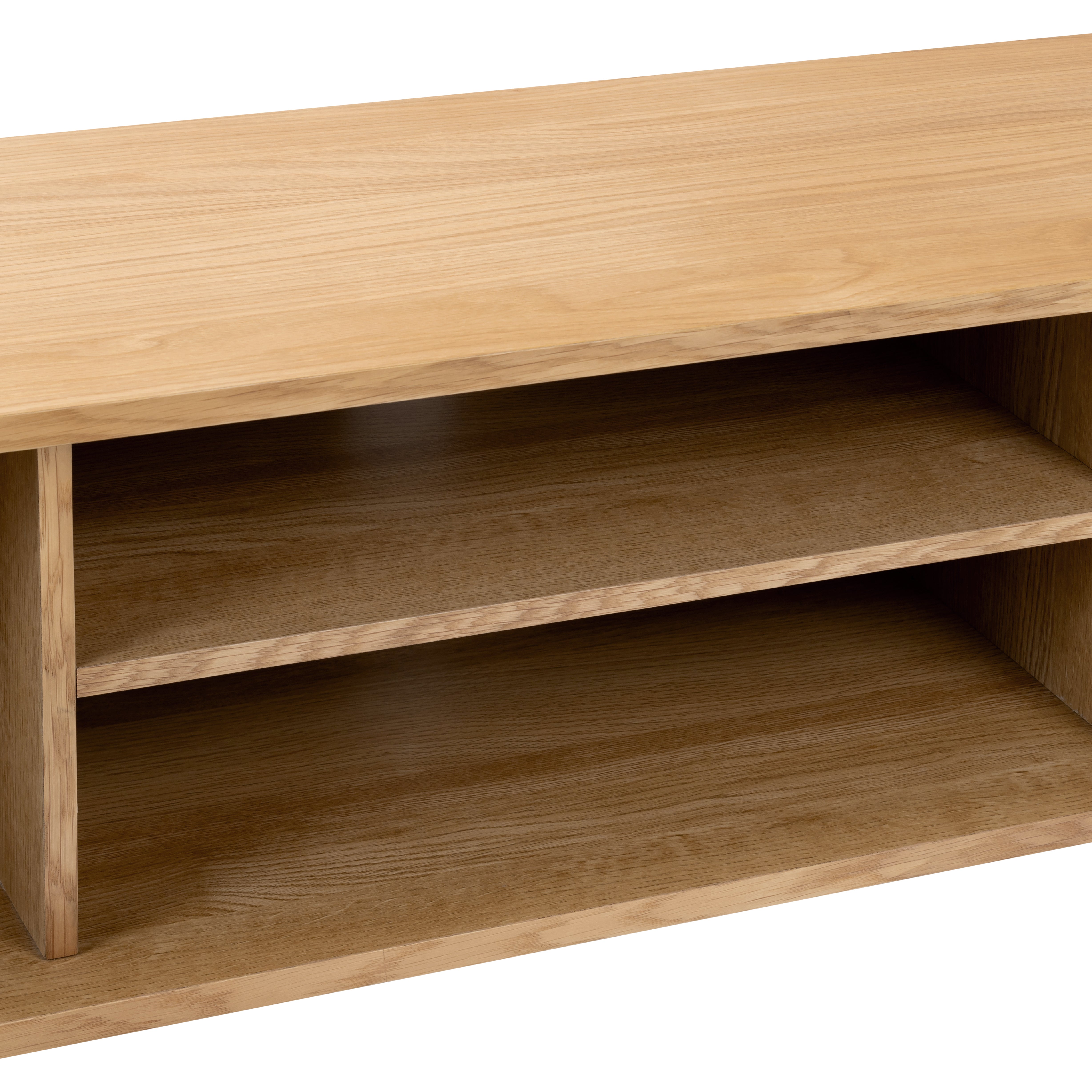 Colton Natural Wood Small TV Unit