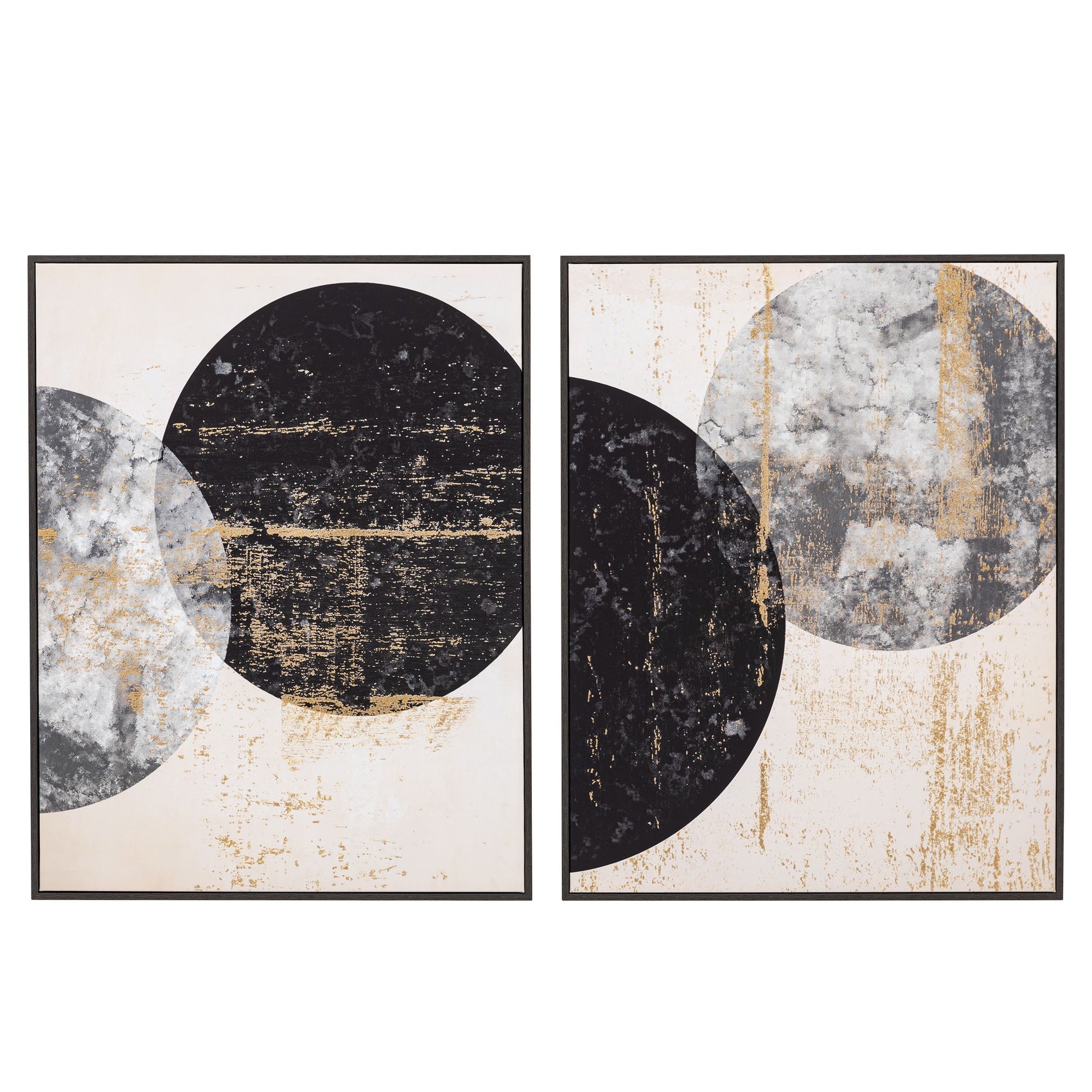 Set of 2 Lindenridge Framed Canvas Wall Art