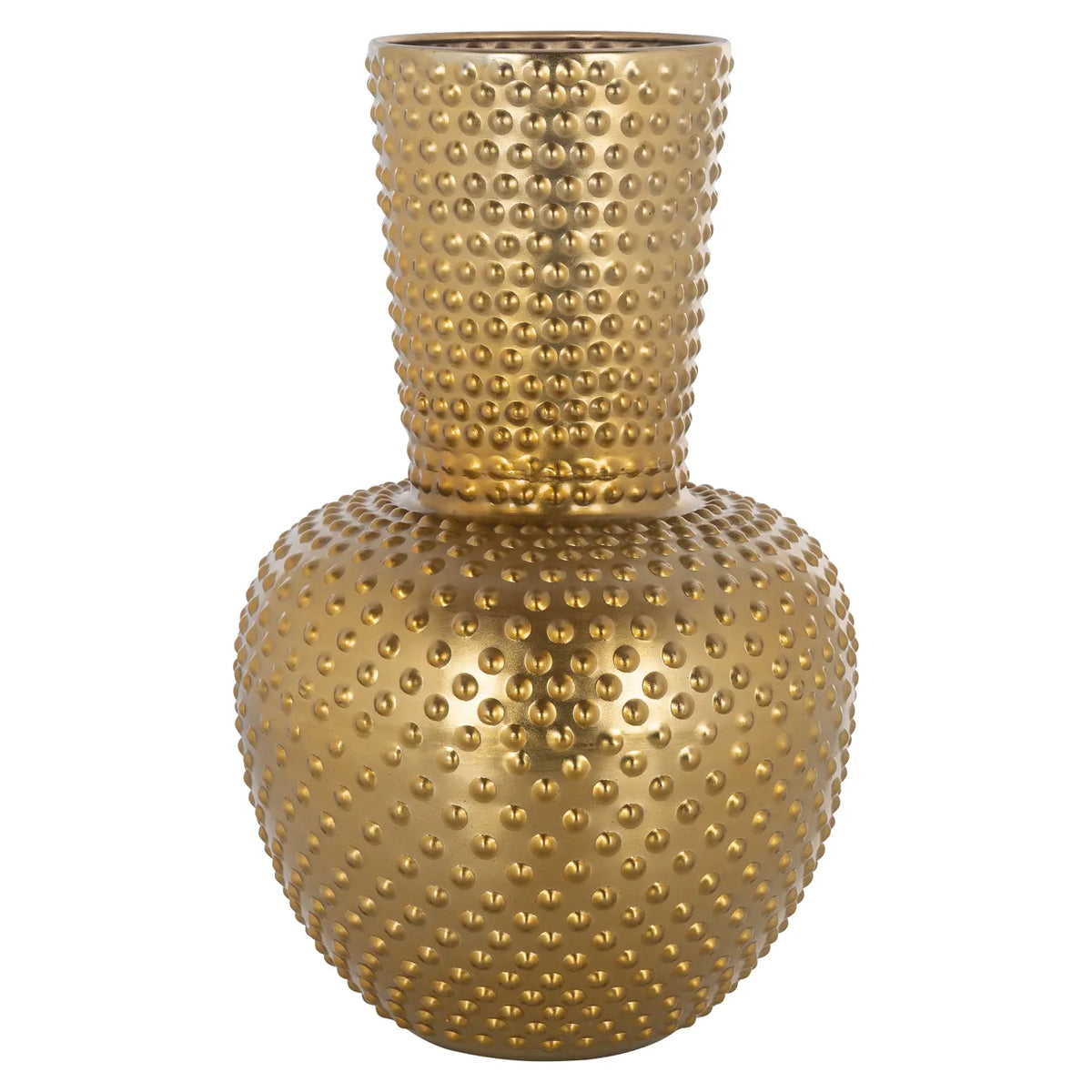 Richmond Interiors Nola Gold Spotted Vase
