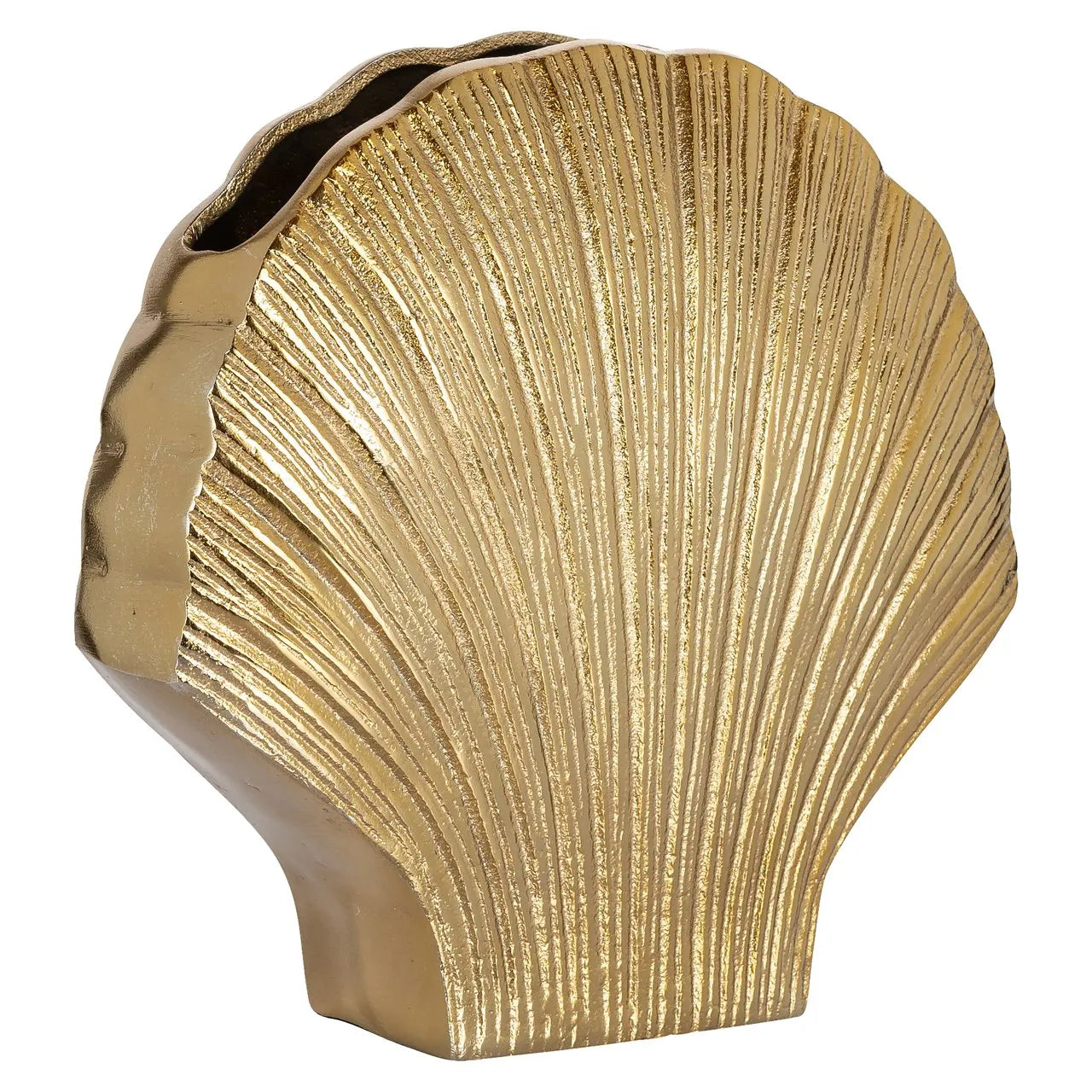 Richmond Interiors Noé Gold Clam Shell Vase Small