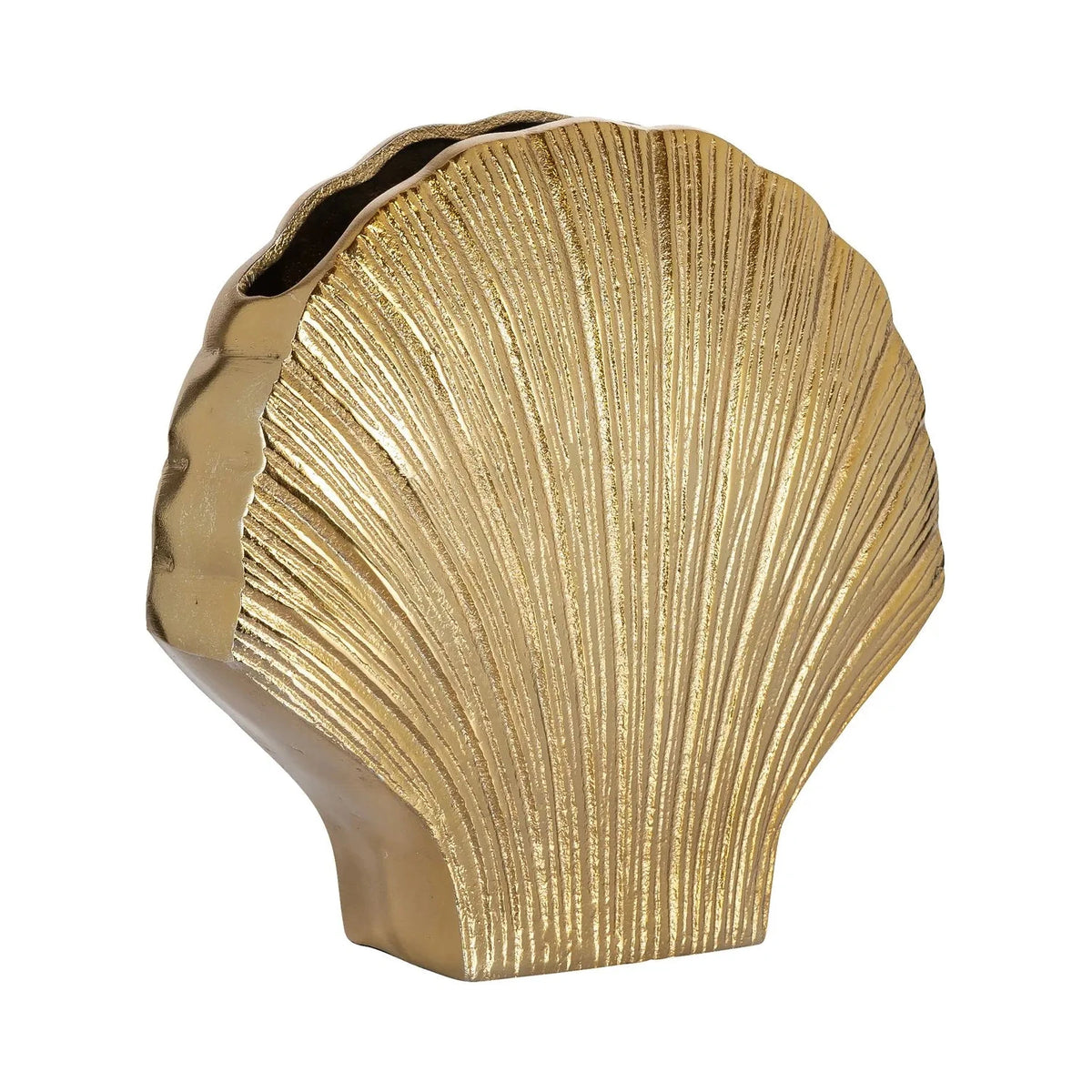 Richmond Interiors Noé Gold Clam Shell Vase Small