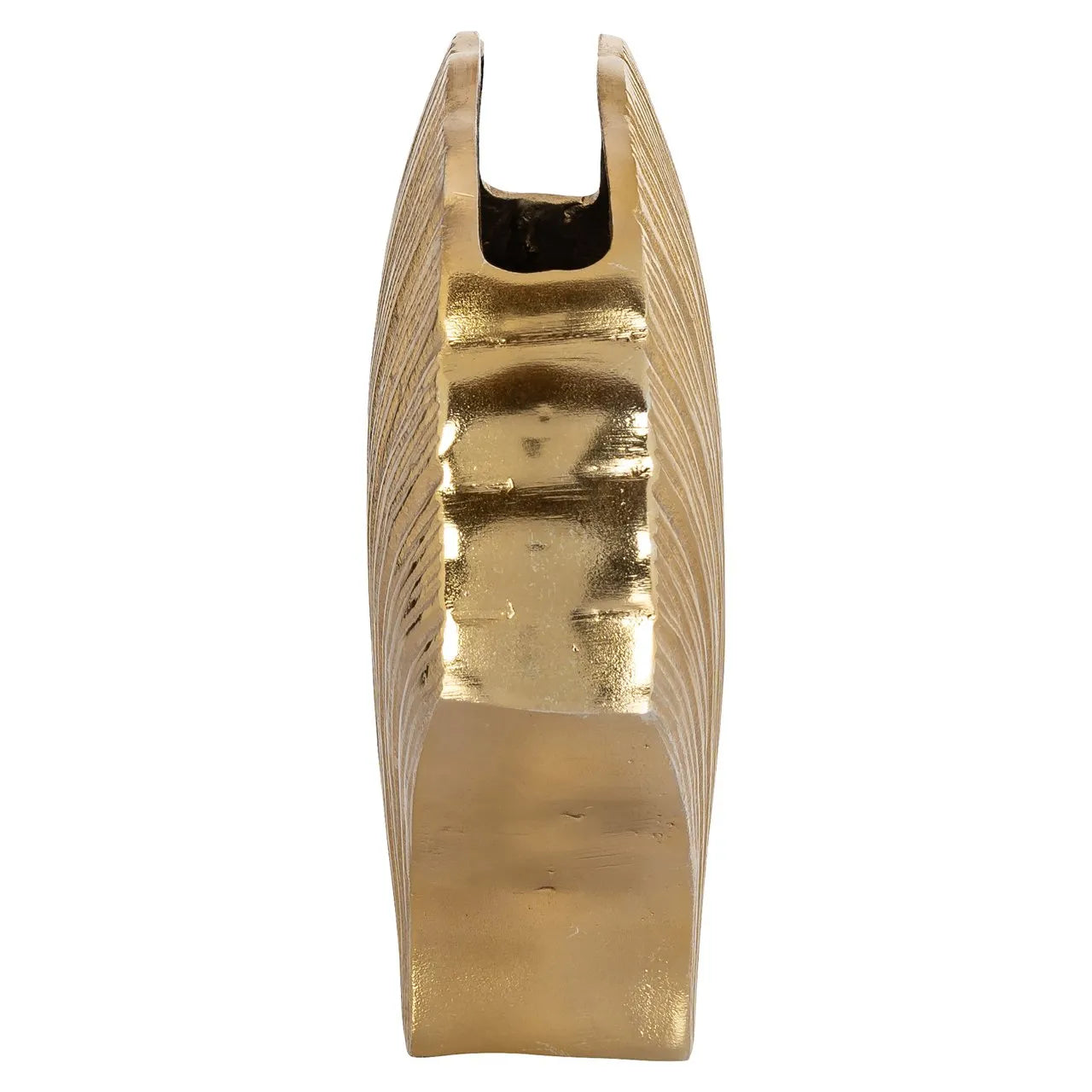 Richmond Interiors Noé Gold Clam Shell Vase Small