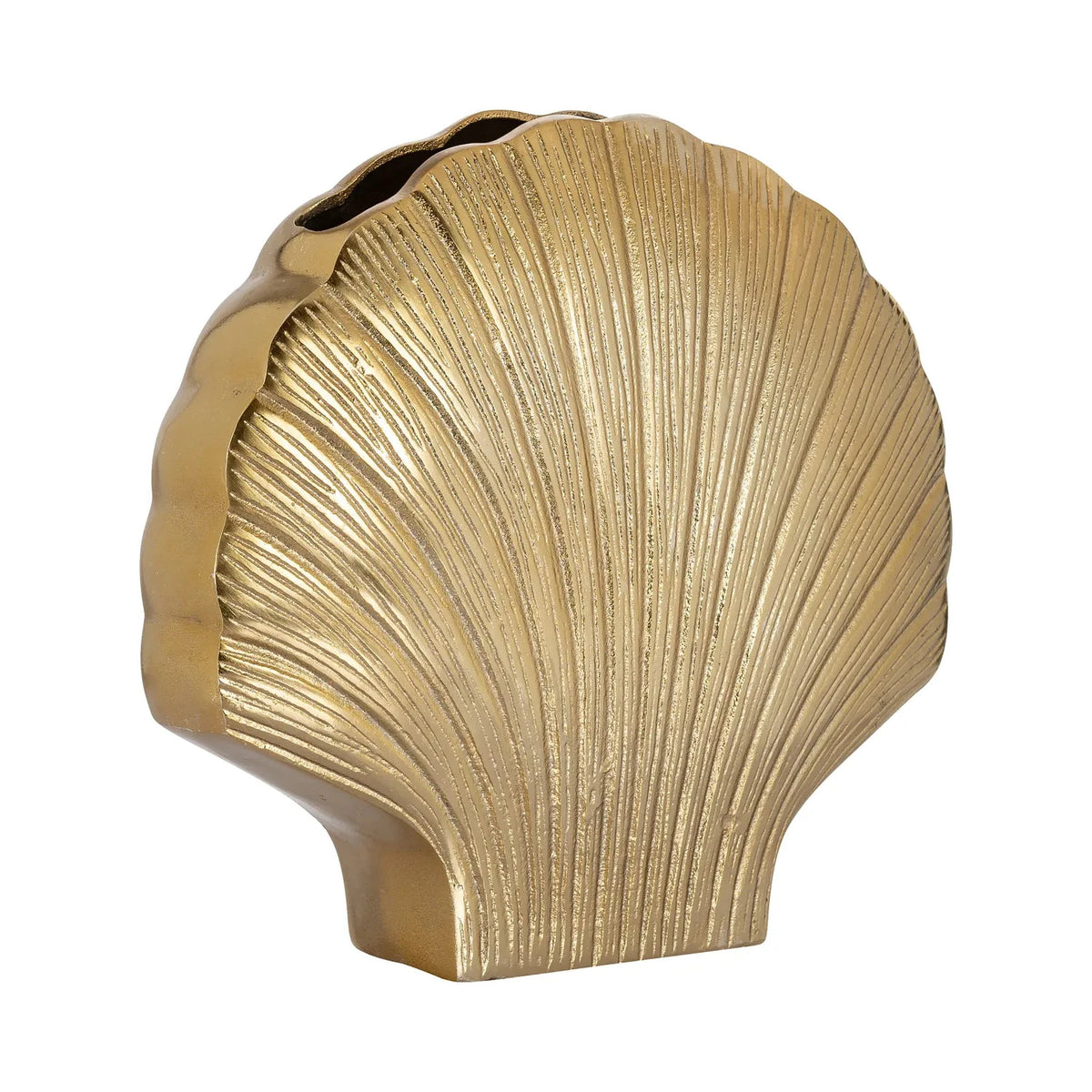 Richmond Interiors Noé Gold Clam Shell Vase Large