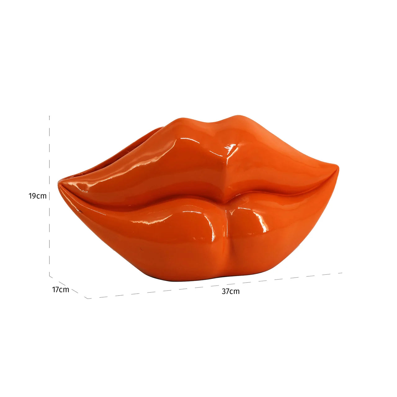 Richmond Interiors Lippo Orange Vase