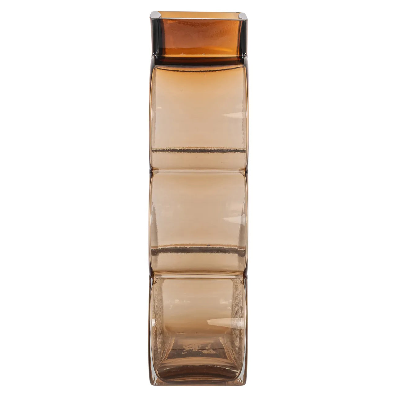 Richmond Interiors Venice Brown Glass Vase | Small