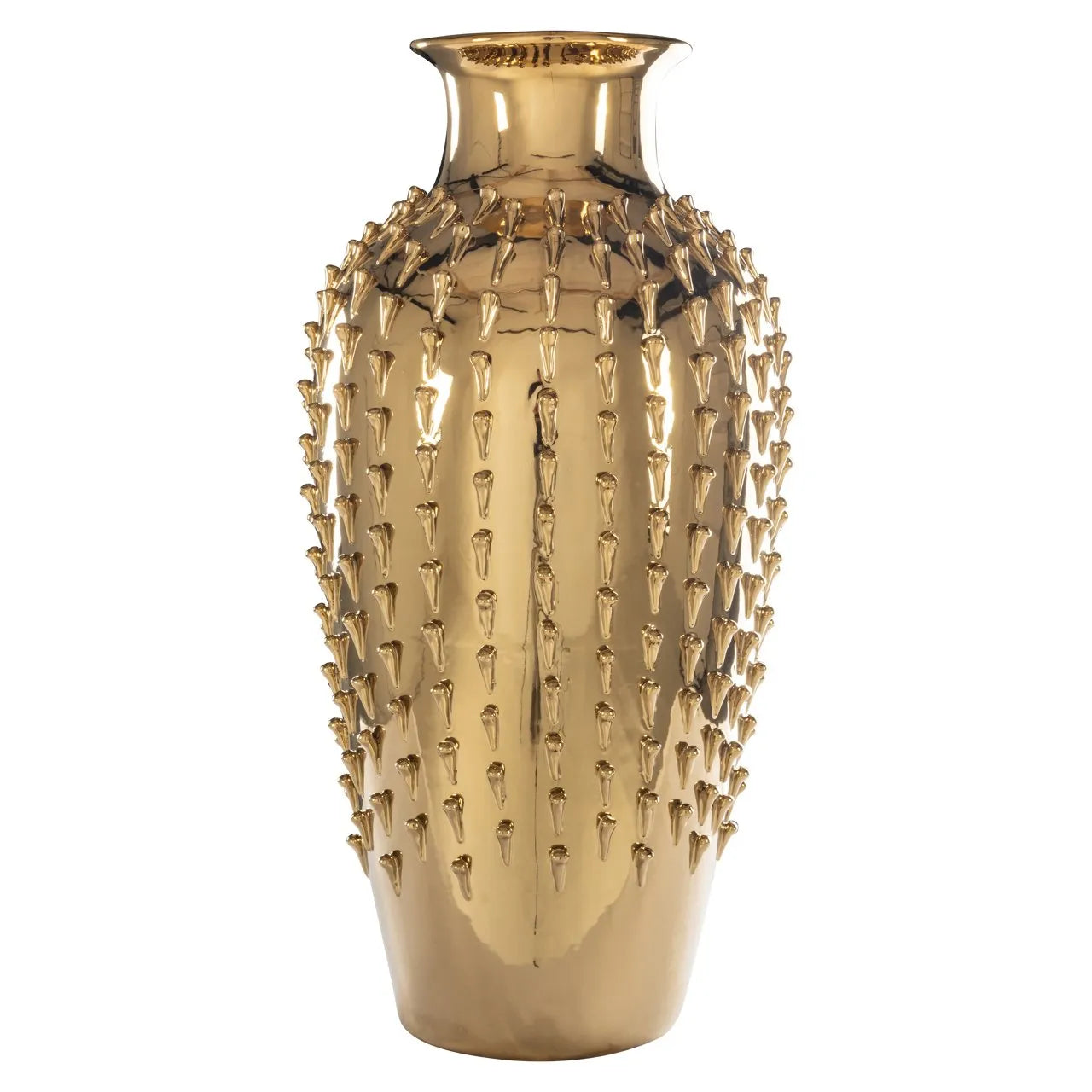 Richmond Interiors Dania Gold Drop Vase